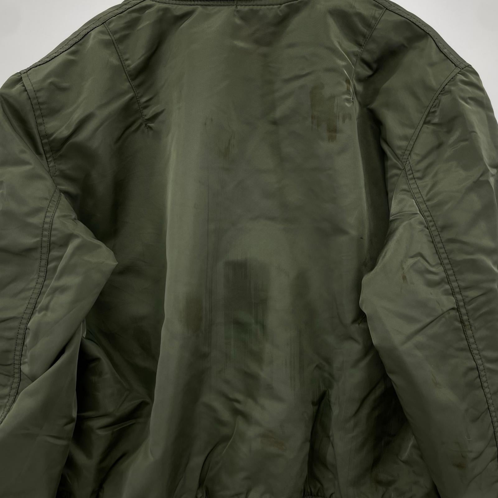 ジャケット 90s USA製 MA-1 L L
