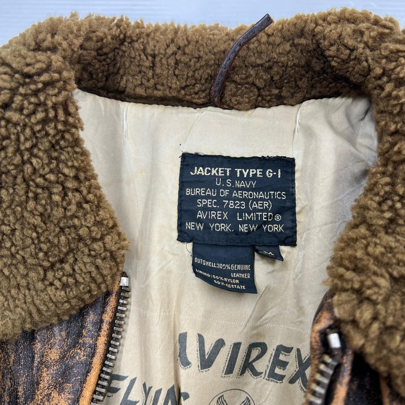 ジャケット 80s G-1 M M ブラウン