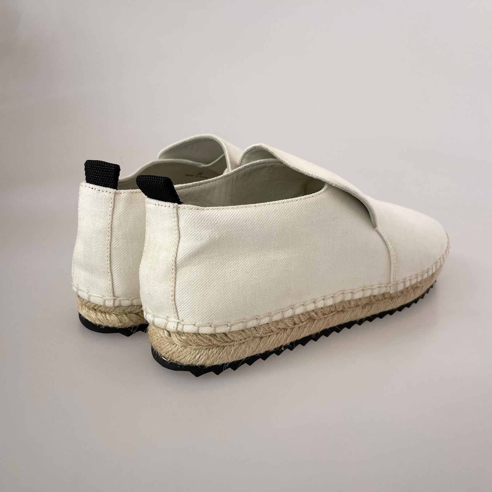 スニーカー SLPN ESPADRILLE SNEAKER（24.5cm） ホワイト