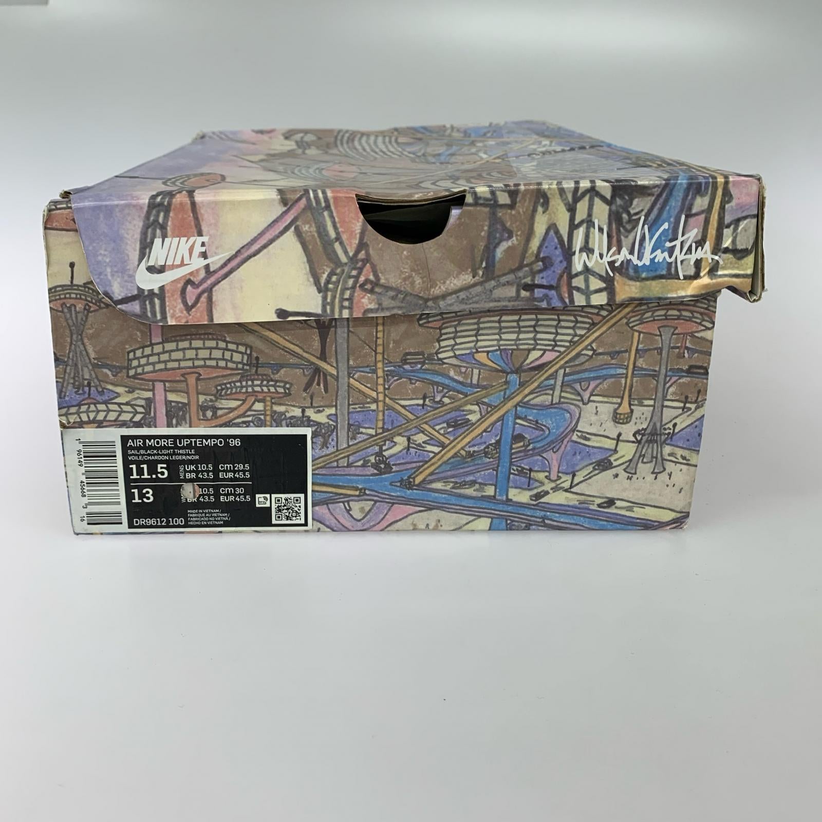 スニーカー AIR MORE UPTEMPO 96 ホワイト (29.5) 29.5cm (US11 1/2 UK11 EU49) ホワイト