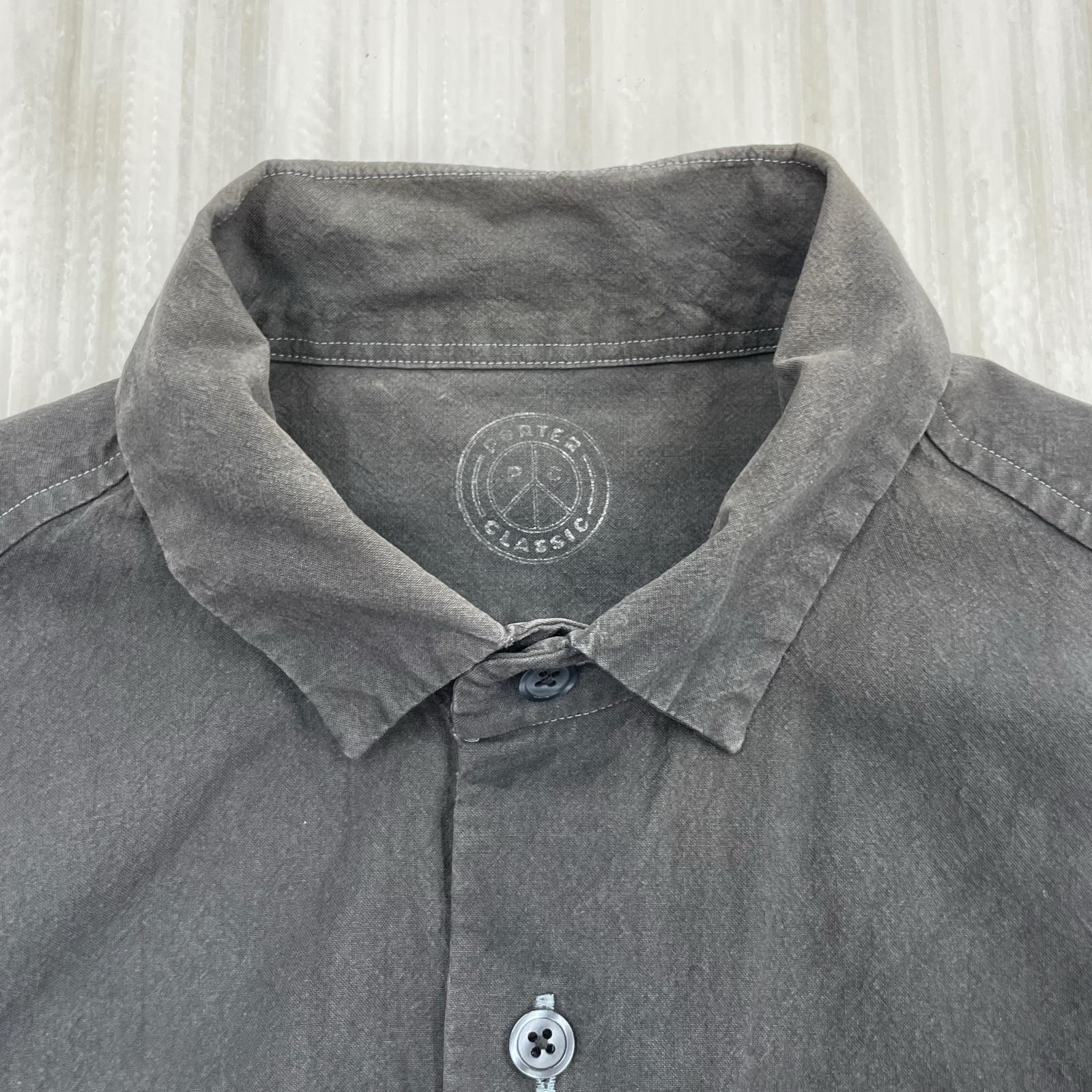 セットアップ porter classic シャツ パンツ シンチ　セットアップ（S） S ブラック