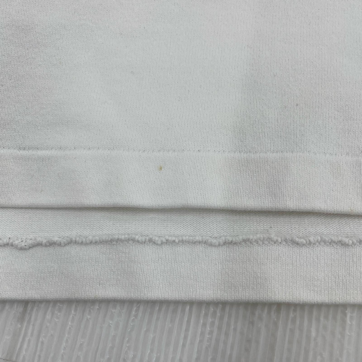長袖Ｔシャツ ﾓｯｸﾈｯｸｶｯﾄｿｰ　白（-） ホワイト