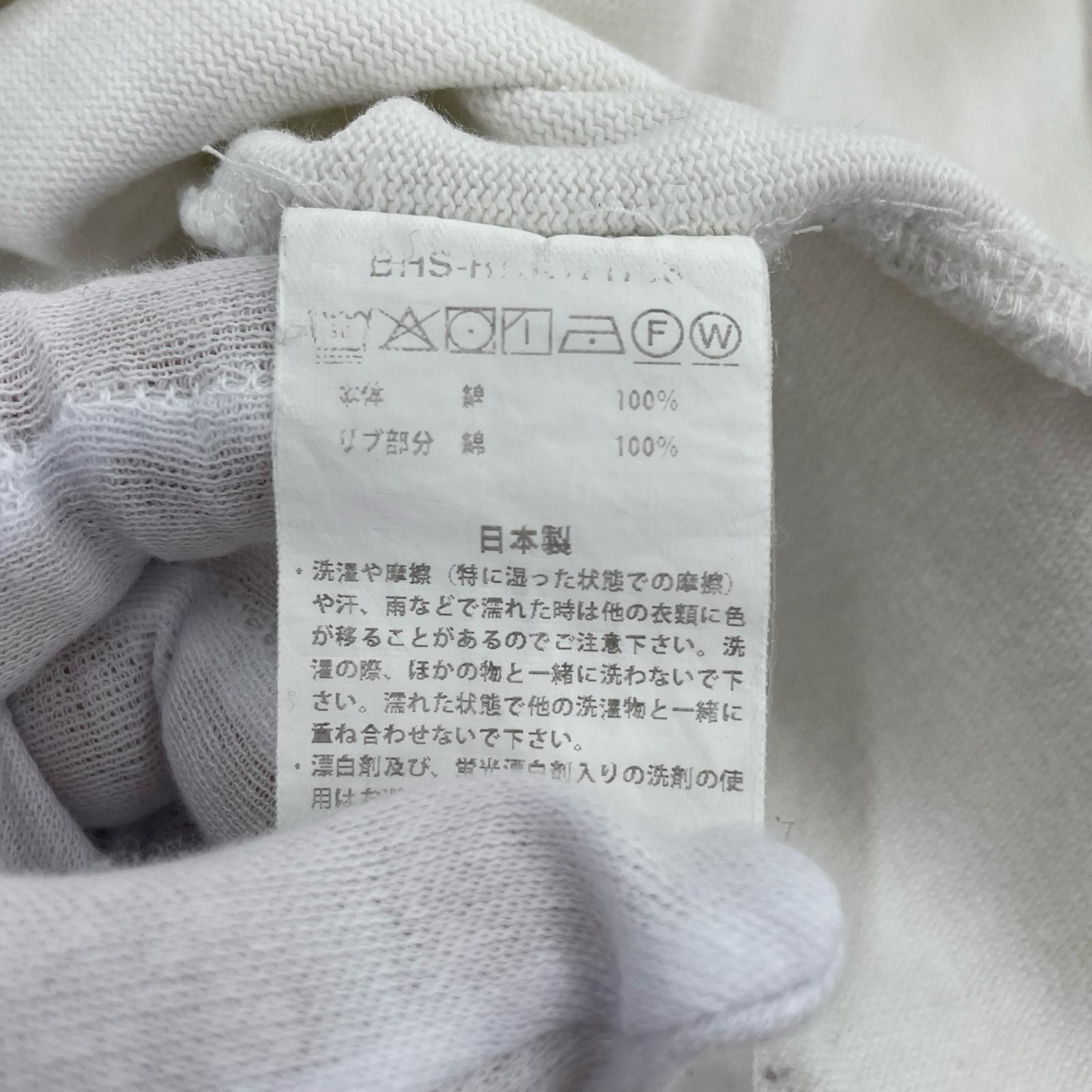 長袖Ｔシャツ モックネックカットソー　白（-） ホワイト