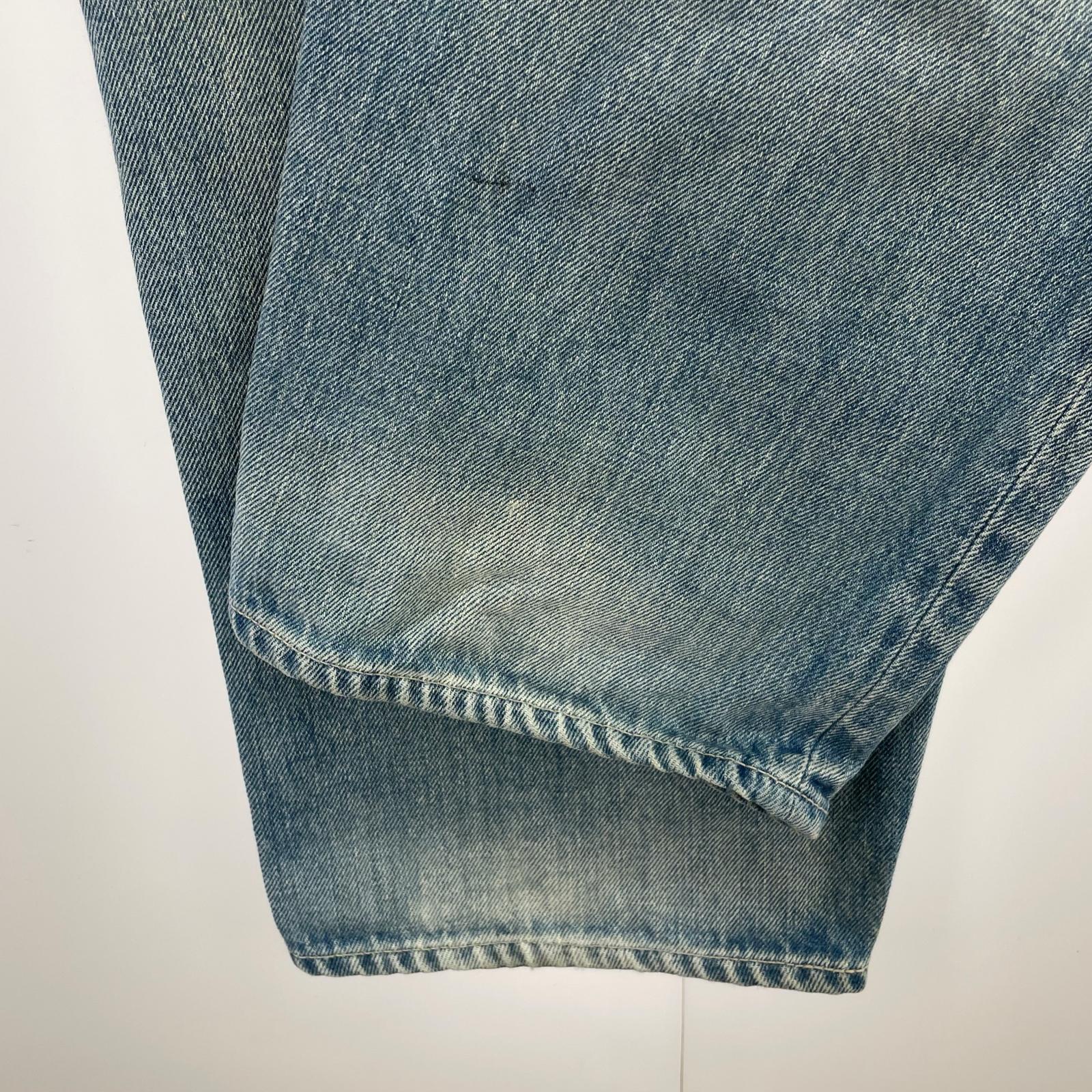 デニムパンツ 22SS/SELVAGE DENIM FIVE POCKET 2 ブルー