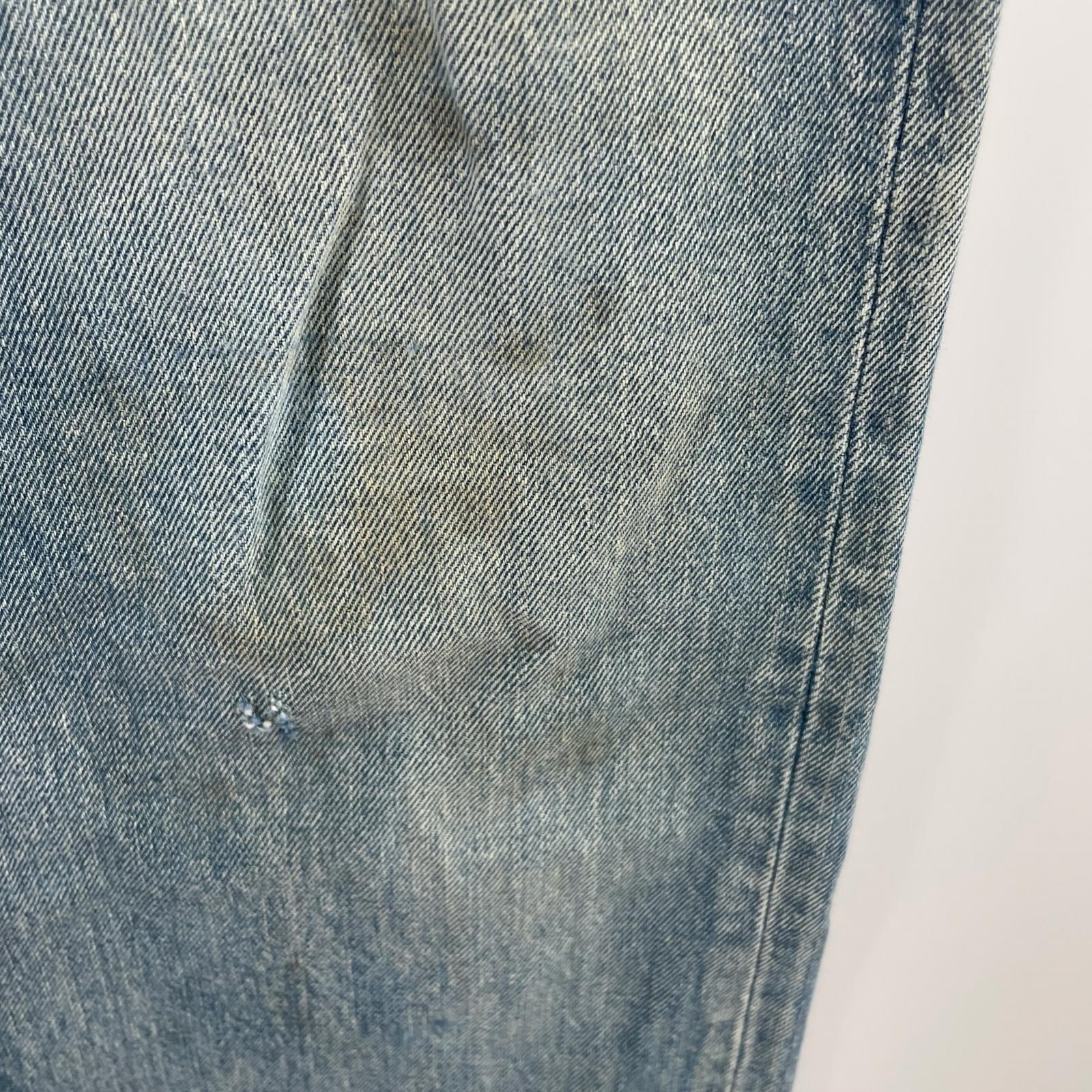 デニムパンツ 22SS/SELVAGE DENIM FIVE POCKET 2 ブルー