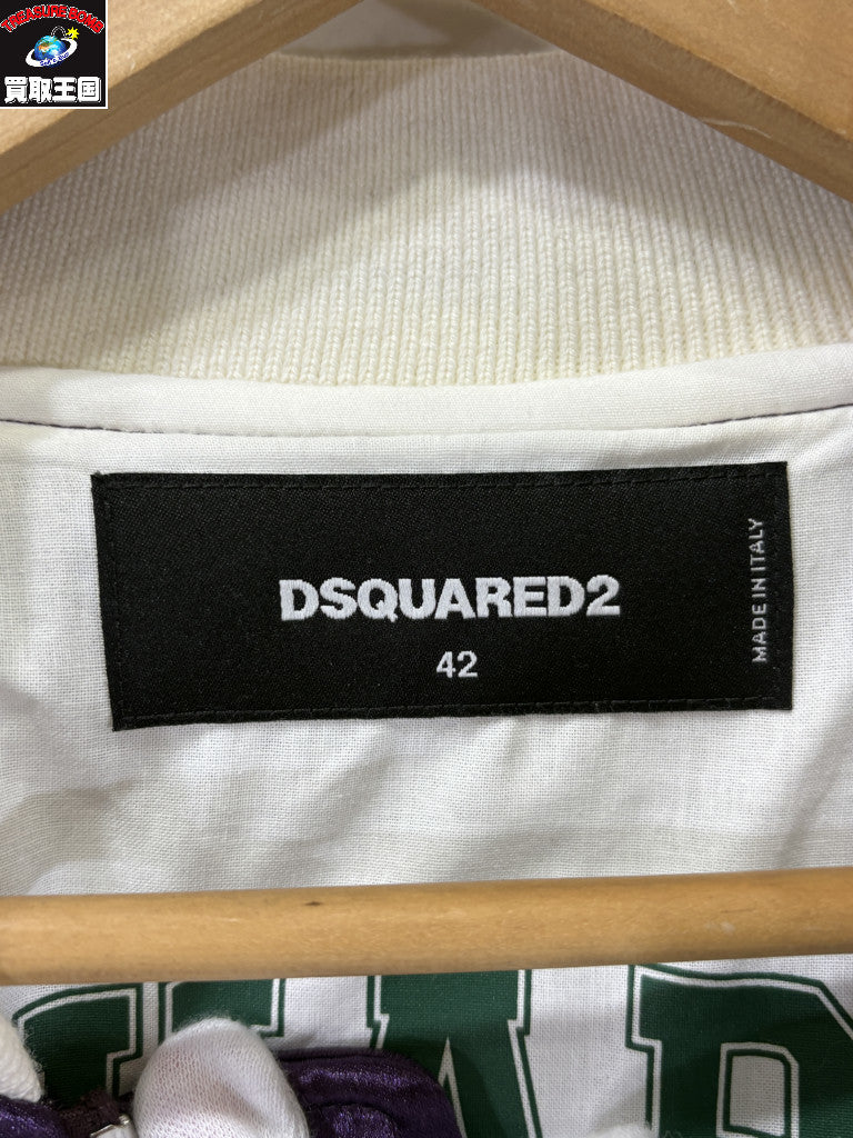 ブルゾン 23AW Varisity Satin Bomber Jacket 42