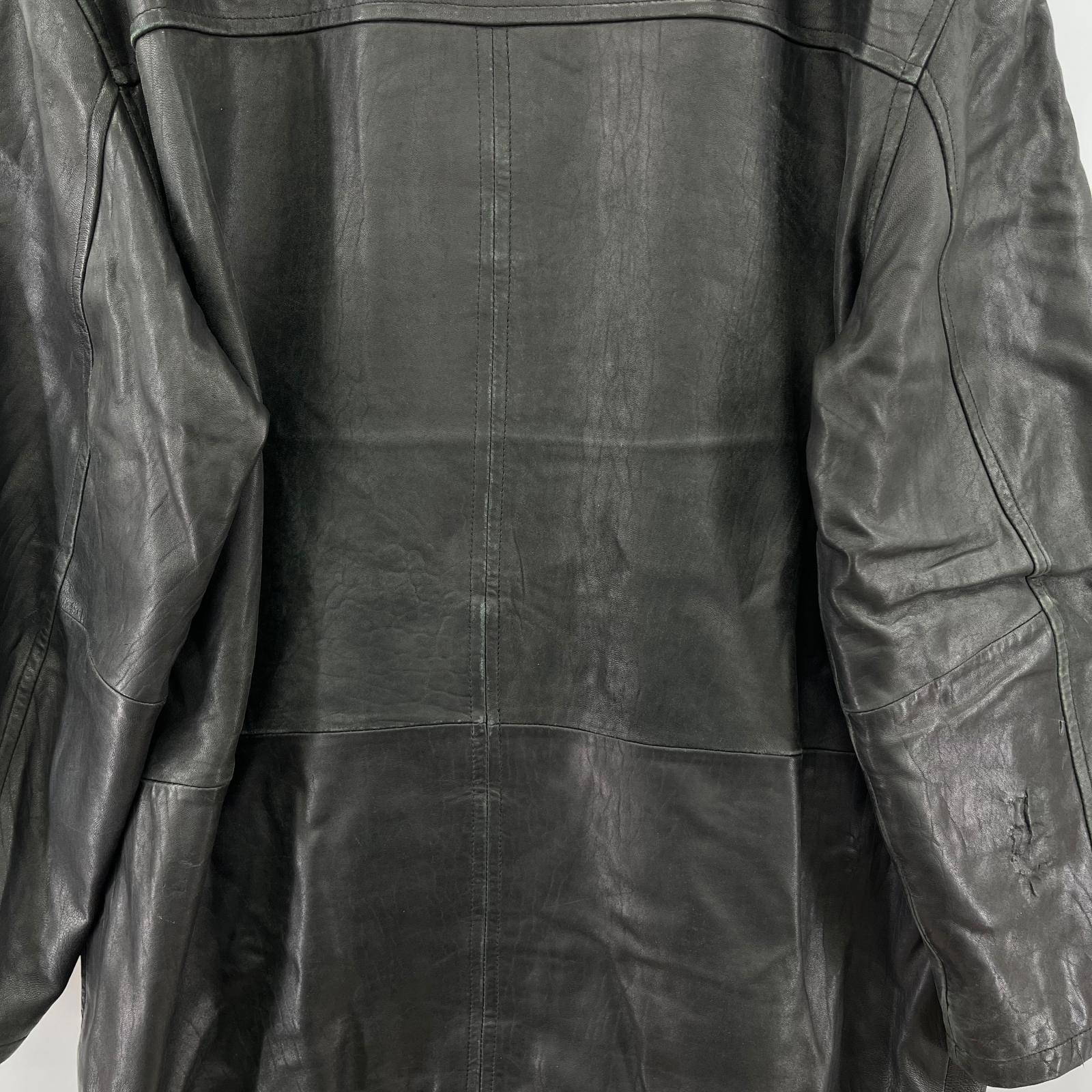 レザージャケット GIORGIO レザーコート ブラック ブラック
