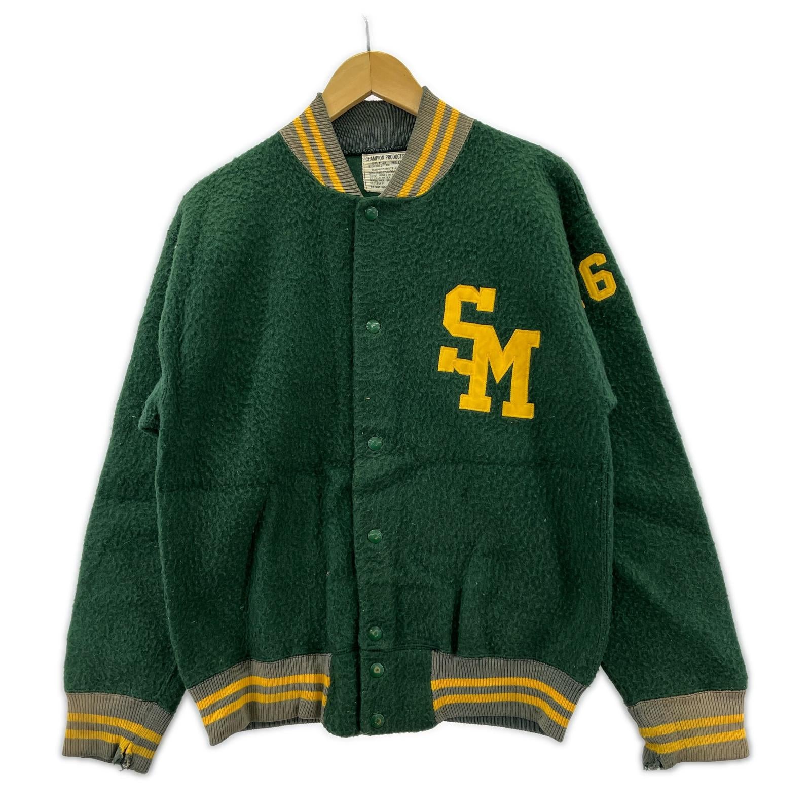 ジャケット 60s PRODUCTSタグ スタジャン(M) グリーン M グリーン