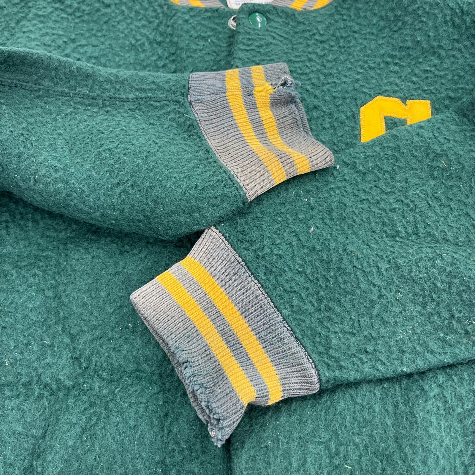 ジャケット 60s PRODUCTSタグ スタジャン(M) グリーン M グリーン