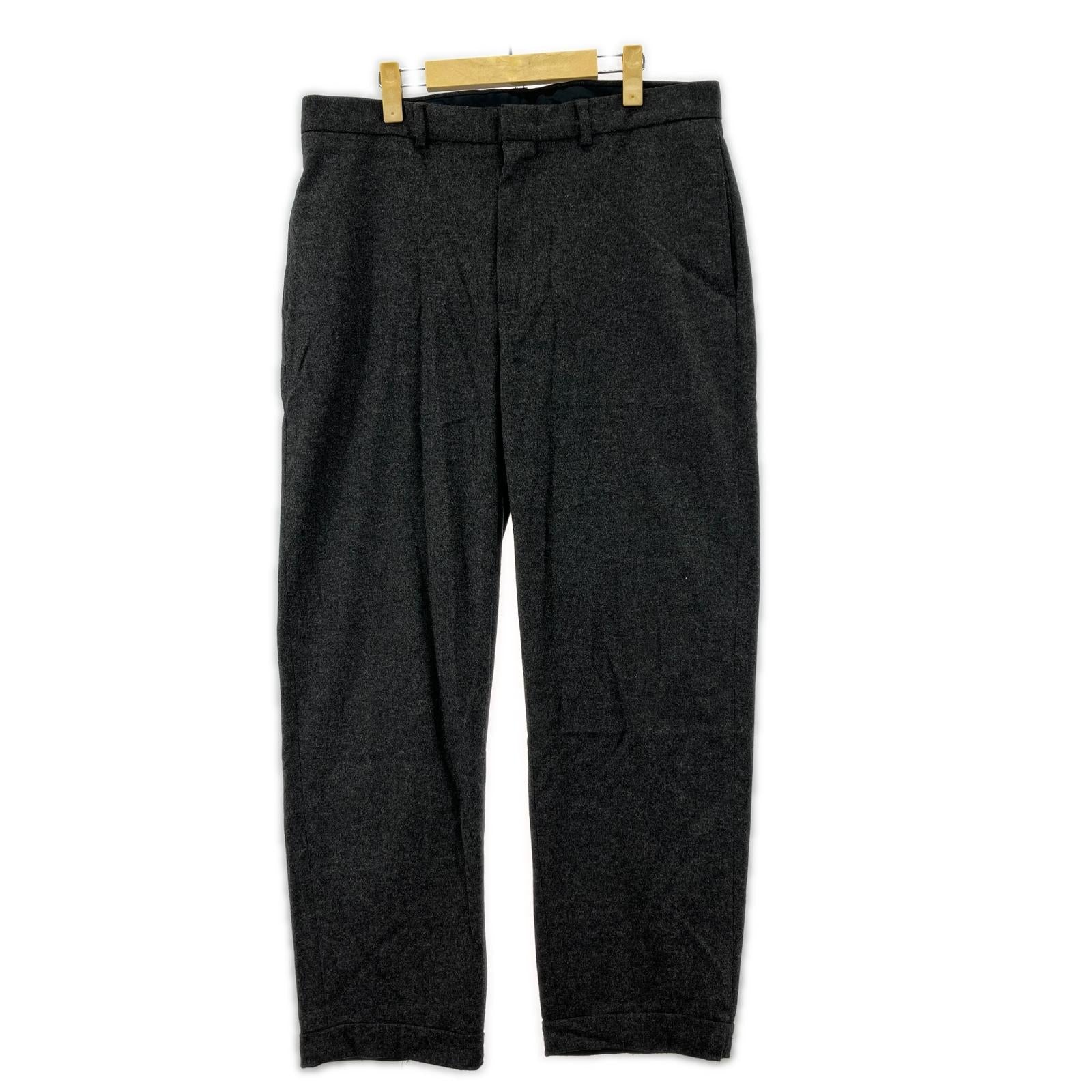 パンツ ウールパンツ (34×32) グレー グレー