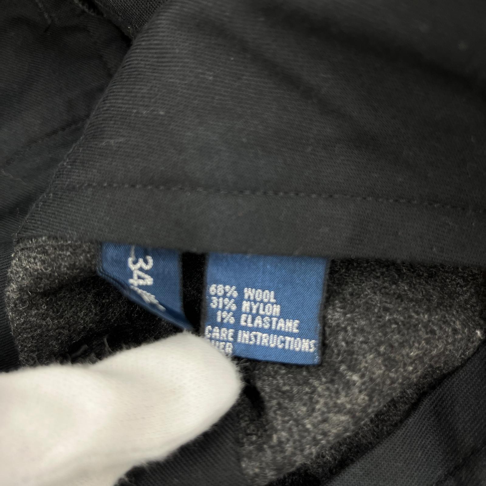 パンツ ウールパンツ (34×32) グレー グレー