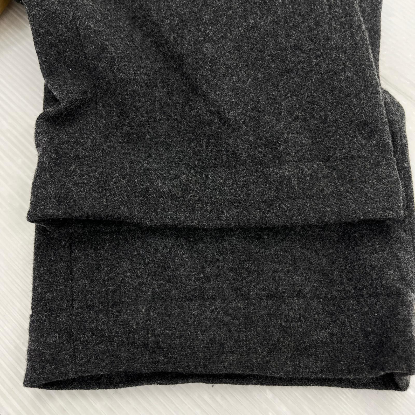 パンツ ウールパンツ (34×32) グレー グレー
