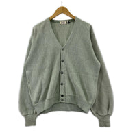カーディガン 60s Liberty House アクリルニットカーディガン L ミントカラー L グレー