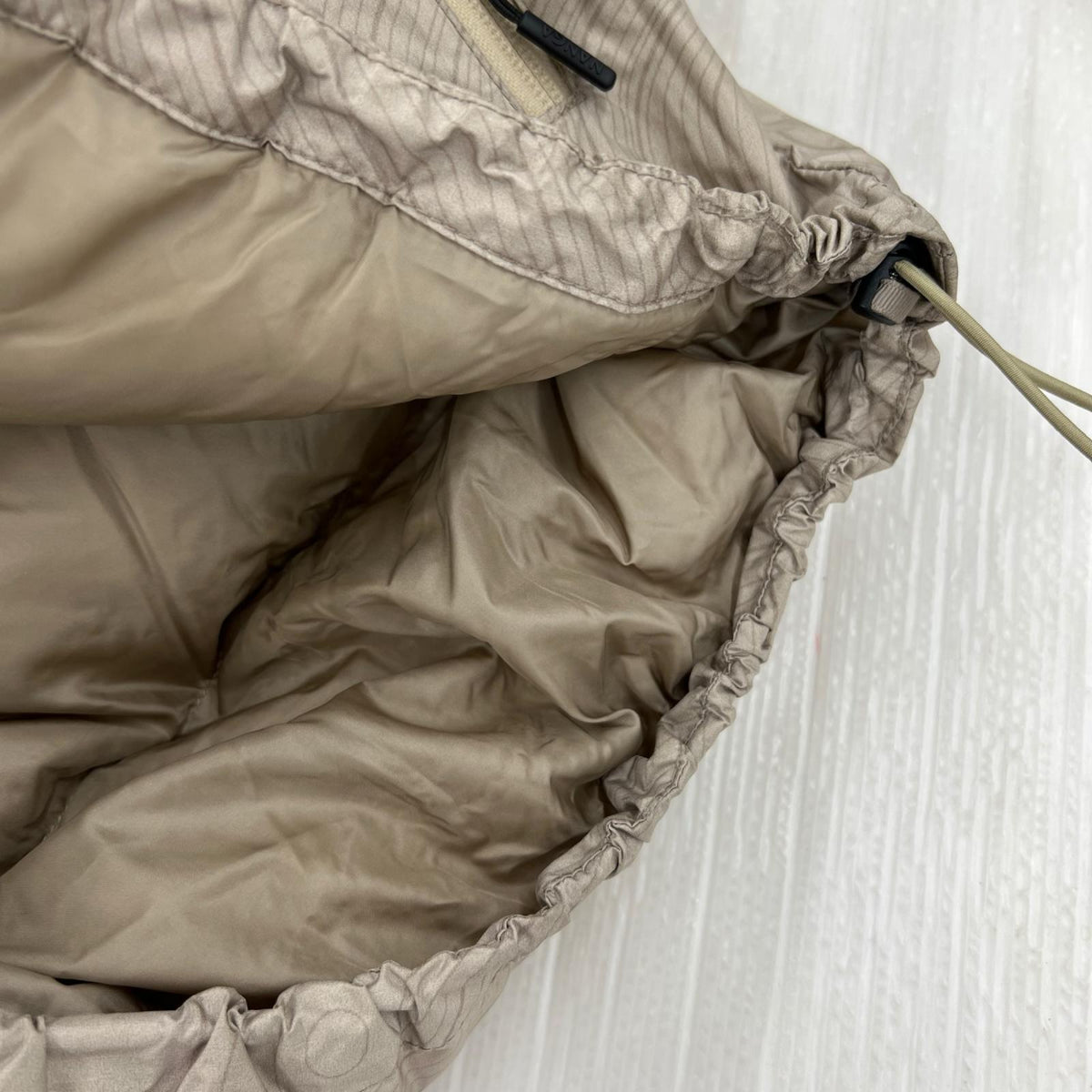 ダウンジャケット NANGA AURORA DOWN JACKET ｵｰﾛﾗﾀﾞｳﾝｼﾞｬｹｯﾄ XL 総柄 ﾍﾞｰｼﾞｭ