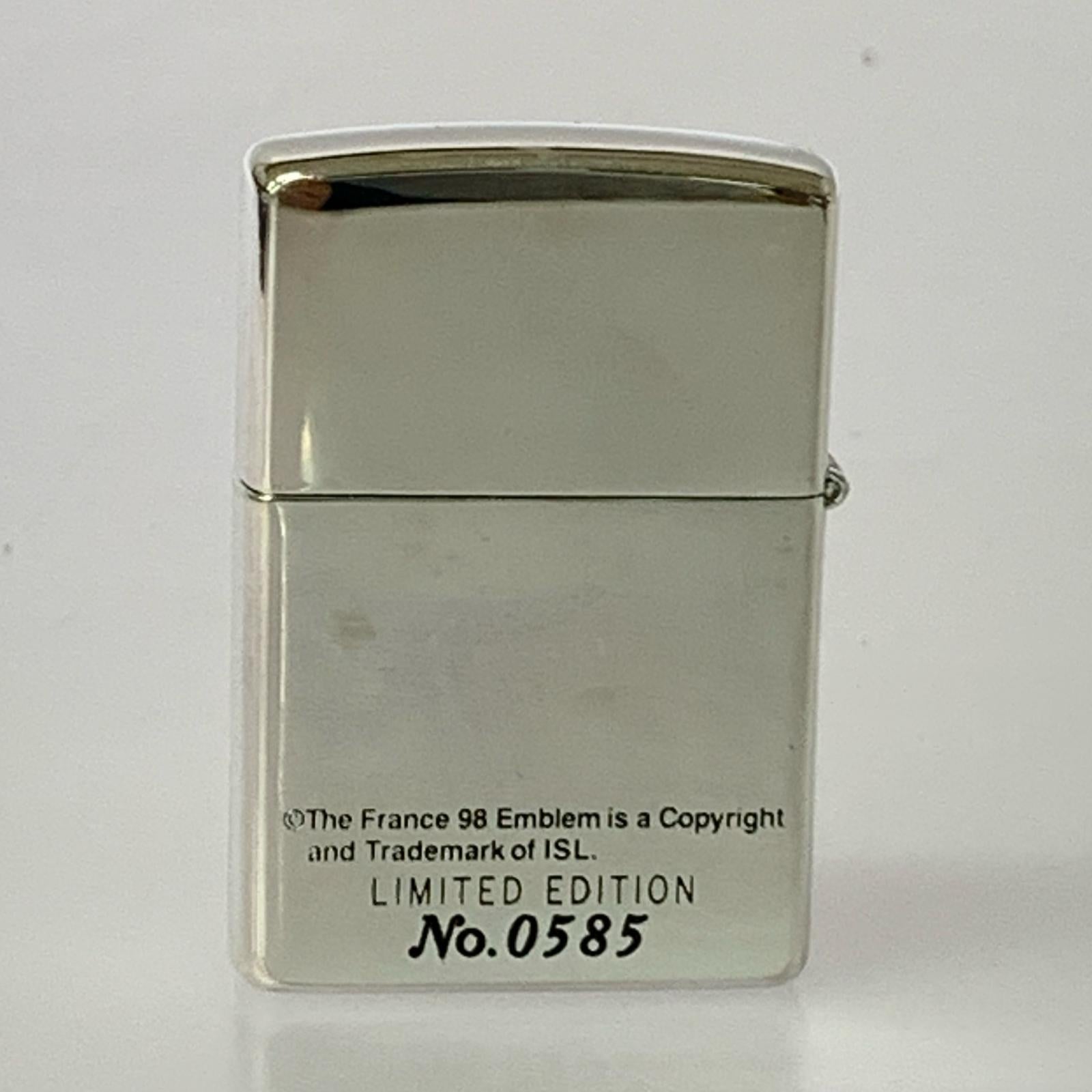 ライター 1998FIFA ワールドカップ 記念ZIPPO セット シルバー