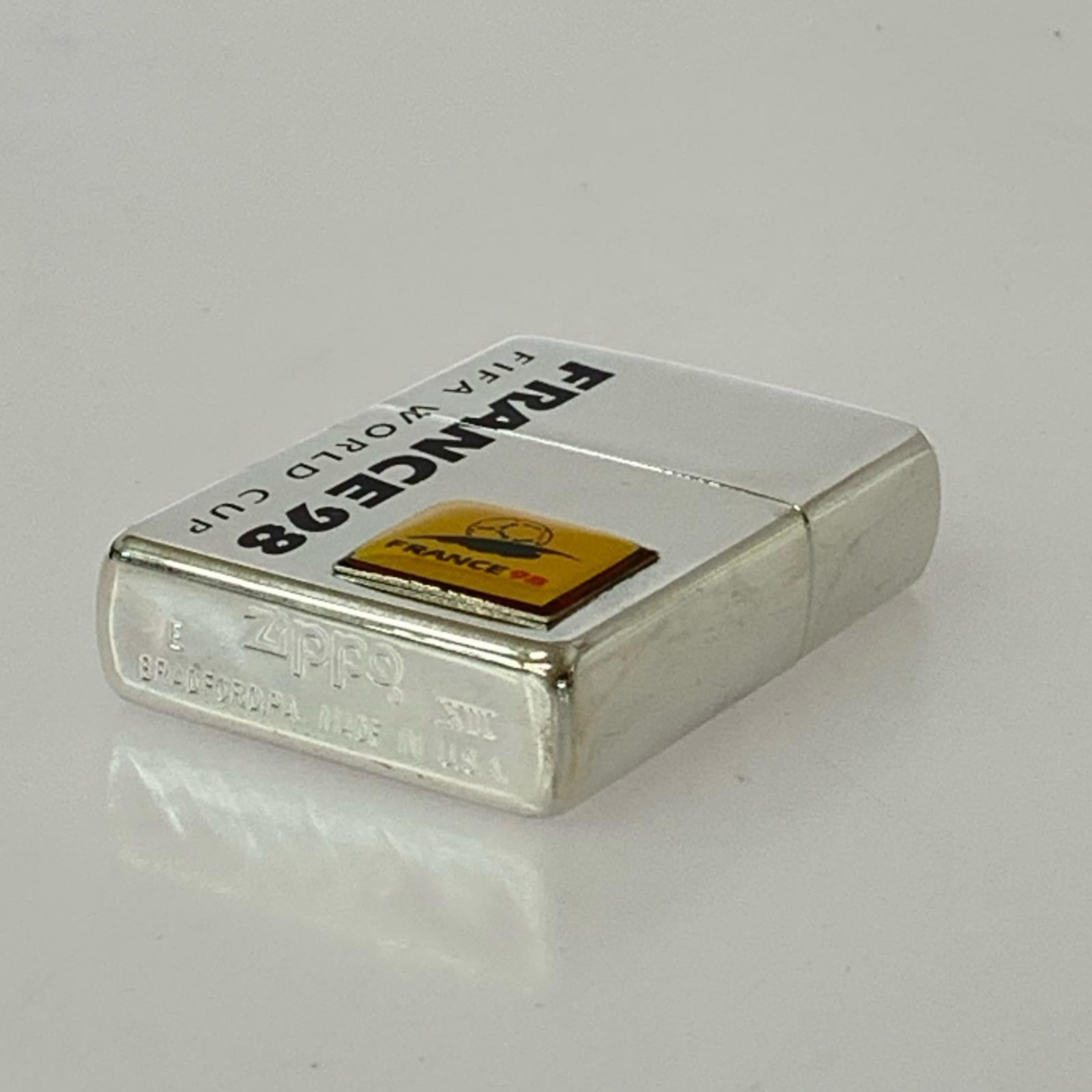 ライター 1998FIFA ワールドカップ 記念ZIPPO セット シルバー
