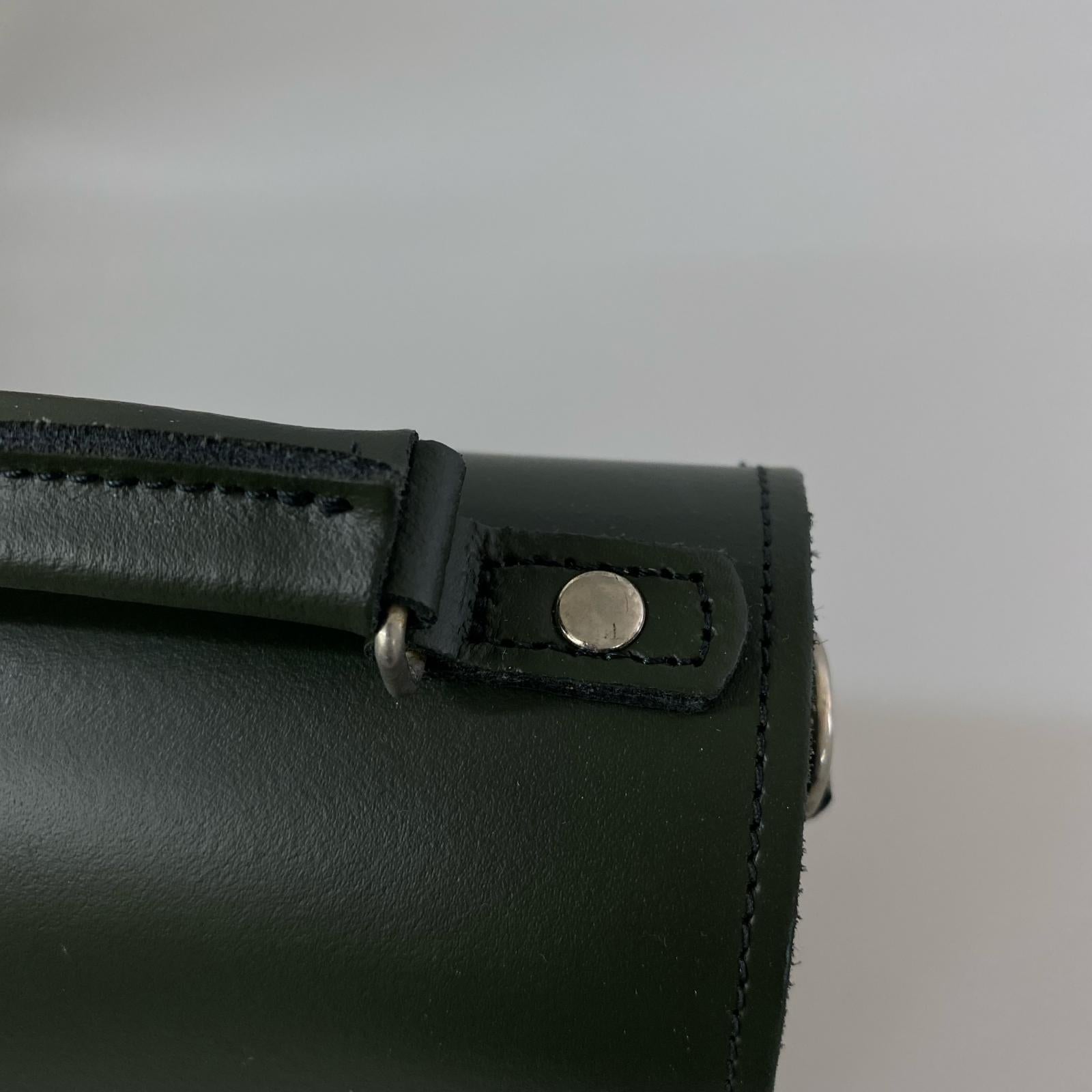 ショルダーバッグ zatchels サッチェルバッグ 緑 グリーン