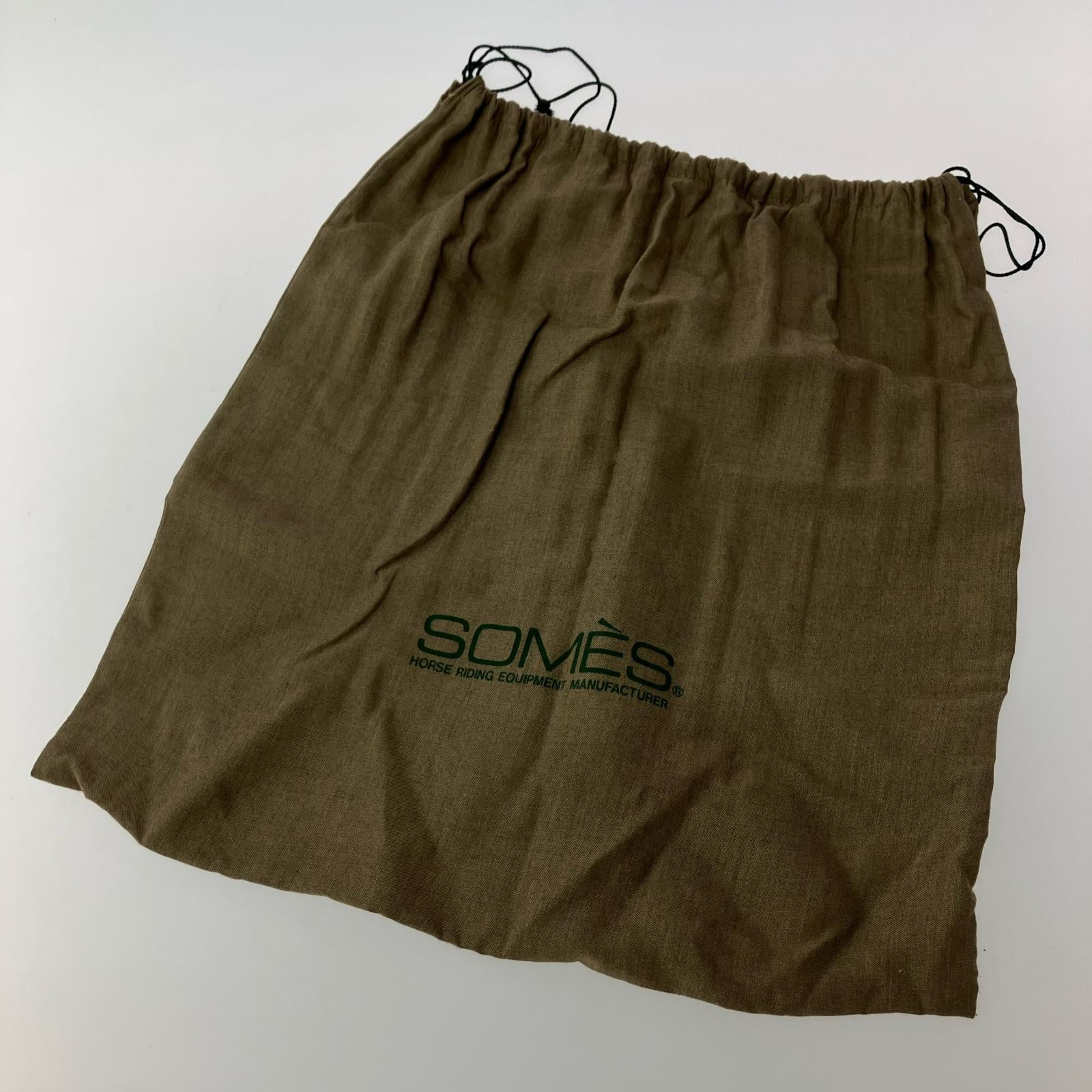 ショルダーバッグ SOMES レザーショルダーバッグ 黒 ブラック