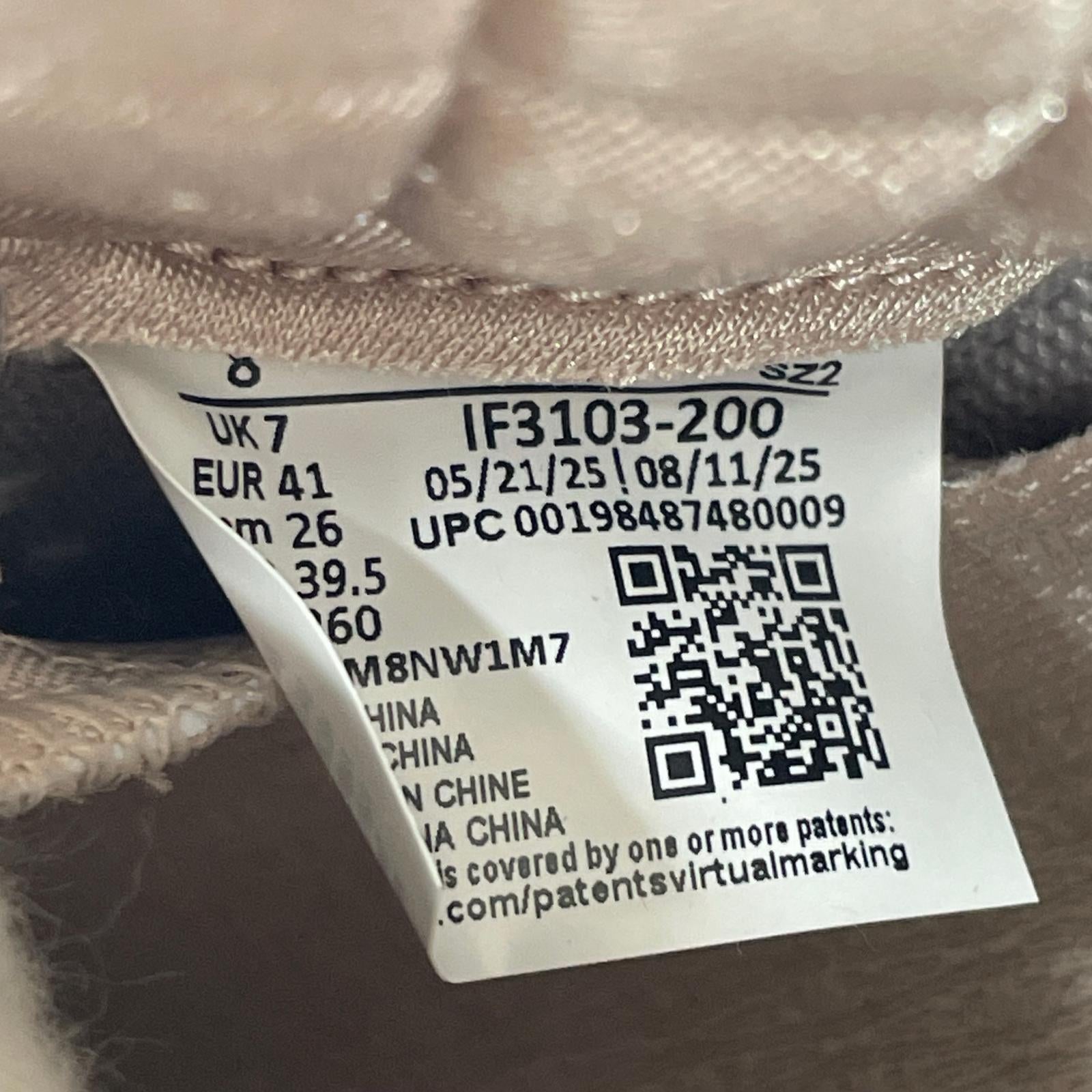 スニーカー AIR JORDAN 6 A Ma Maniere SMOKEY MAUVE 26cm (US8 UK7 1/2 EU42)