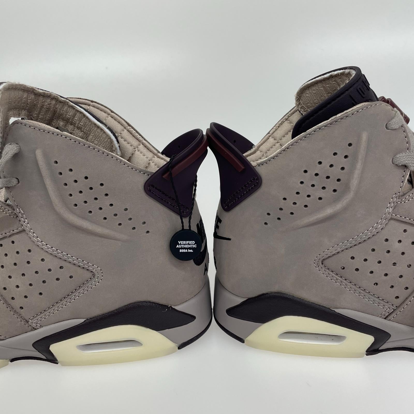 スニーカー AIR JORDAN 6 A Ma Maniere SMOKEY MAUVE 26cm (US8 UK7 1/2 EU42)
