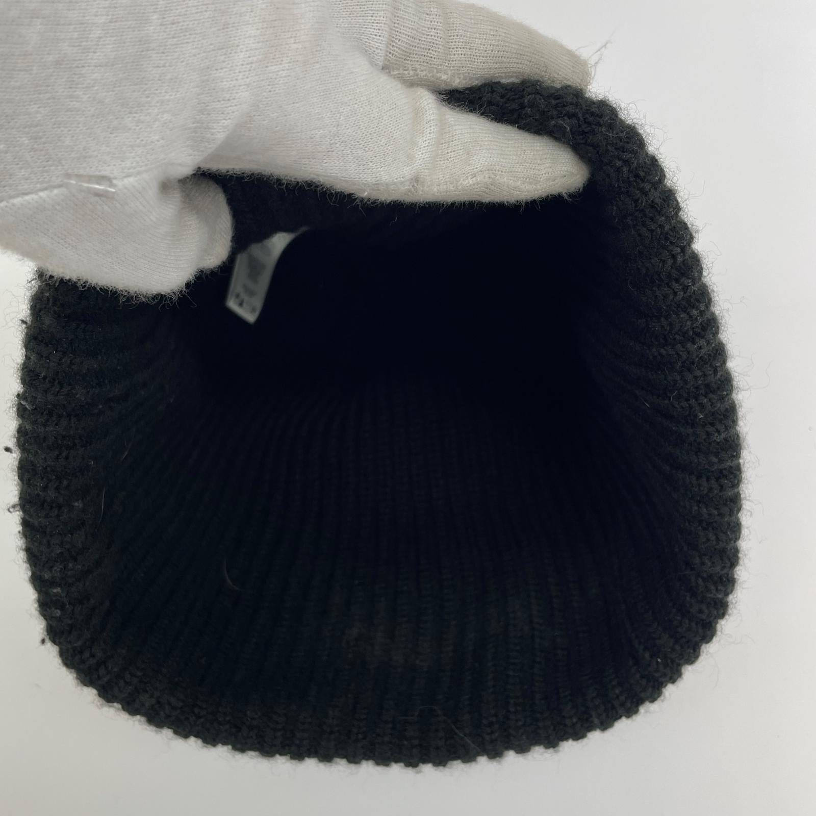 ニットキャップ loose gauge beanie BLK ブラック