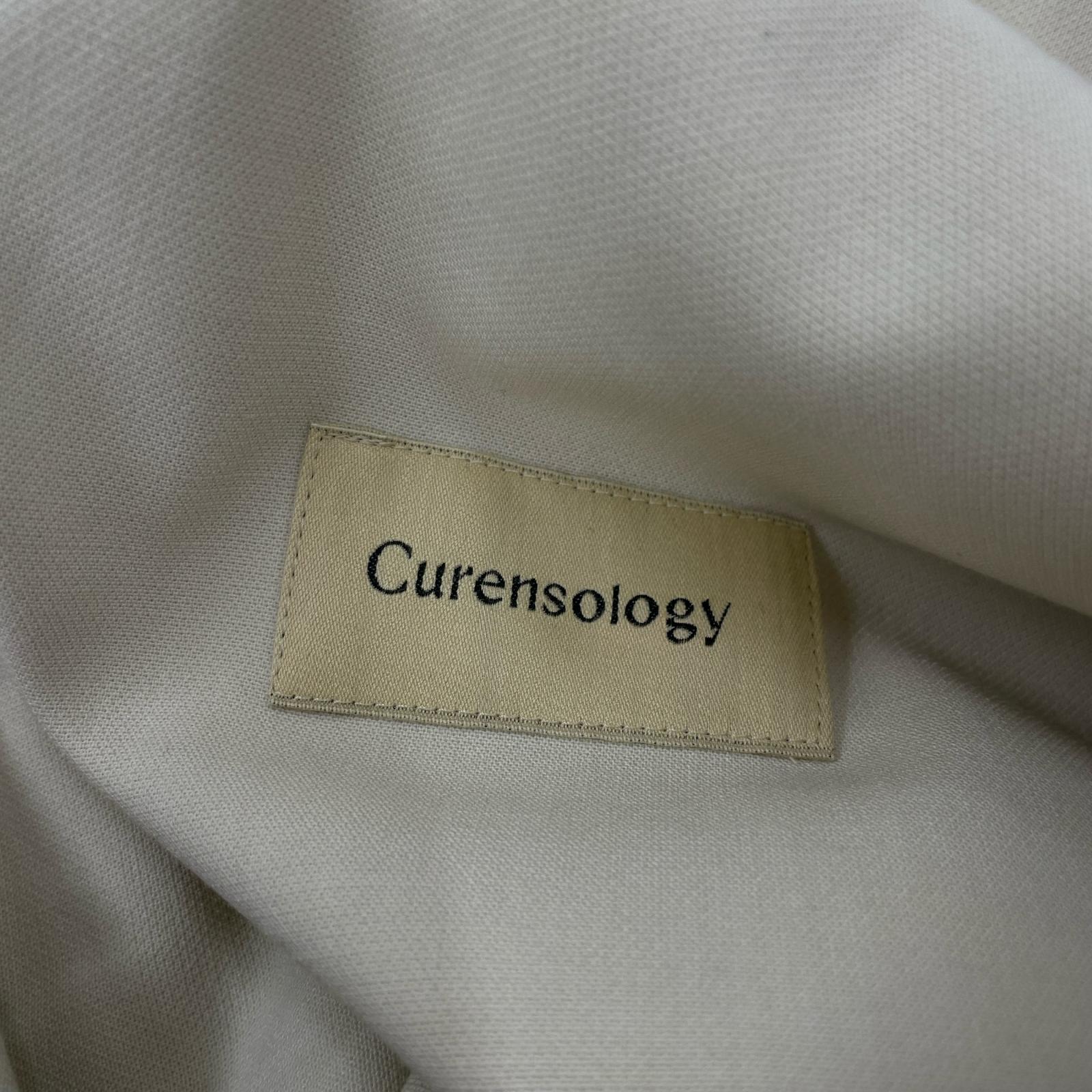 パンツ Curensologyダブルクロスツータックパンツ ベージュ