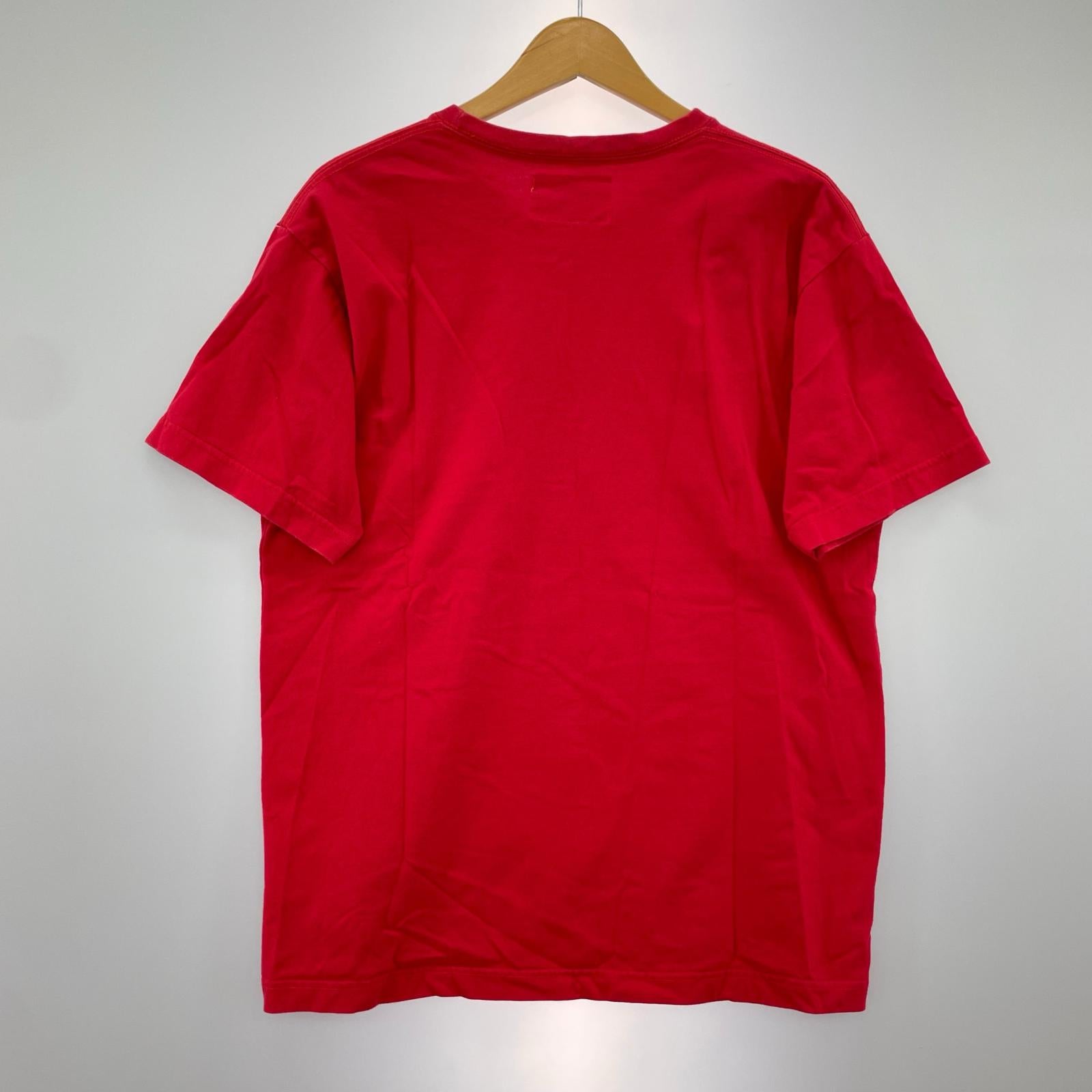半袖Ｔシャツ フロントロゴTEE L レッド L
