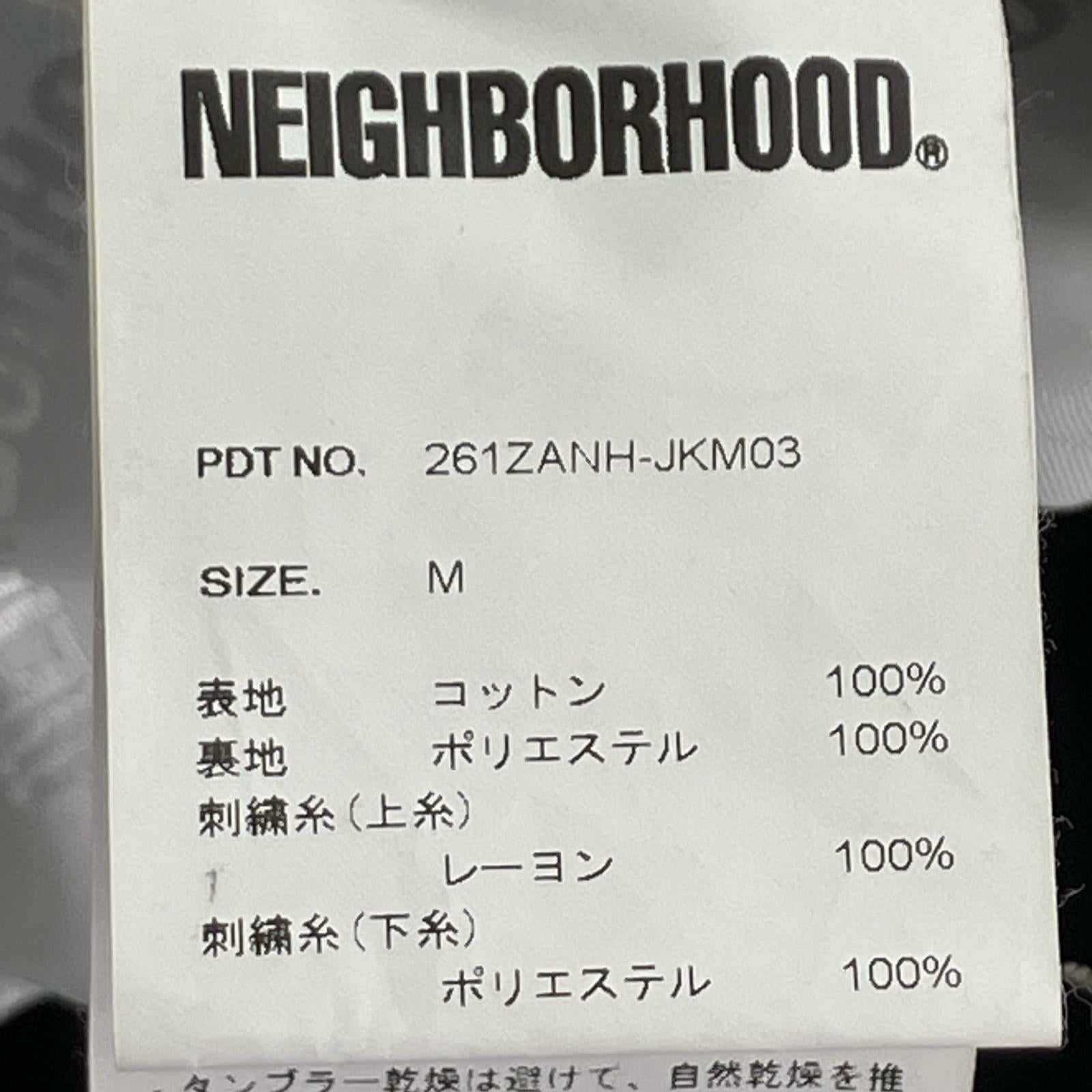 ジャケット NEIGHBORHOOD 26SS SOUVENIR JACKET スーベニアジャケット M ブラック M ブラック