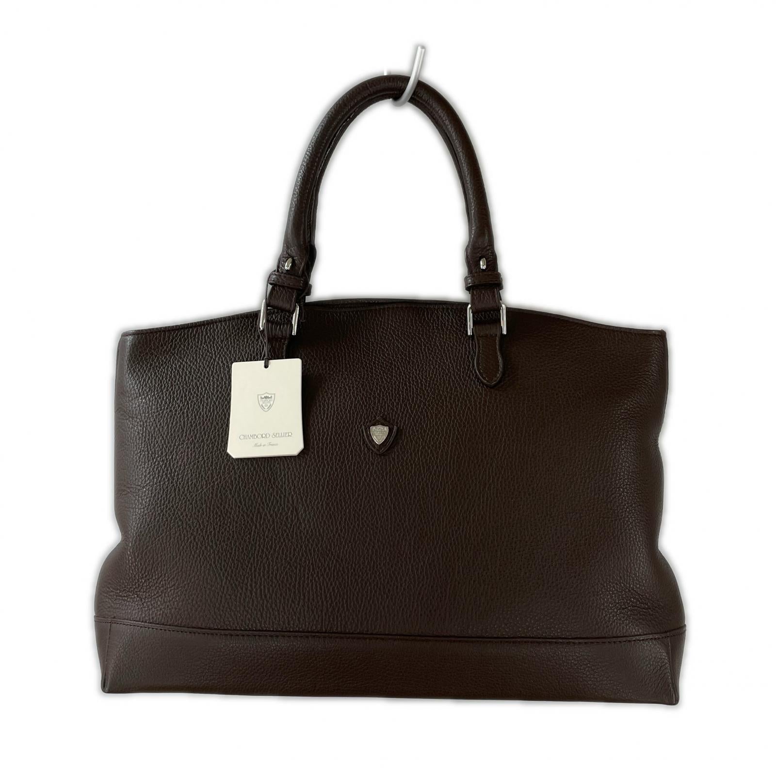 ブリーフケース CHAMBORD SELLIER LILLE BRIEF ハンドバッグ ブラウン