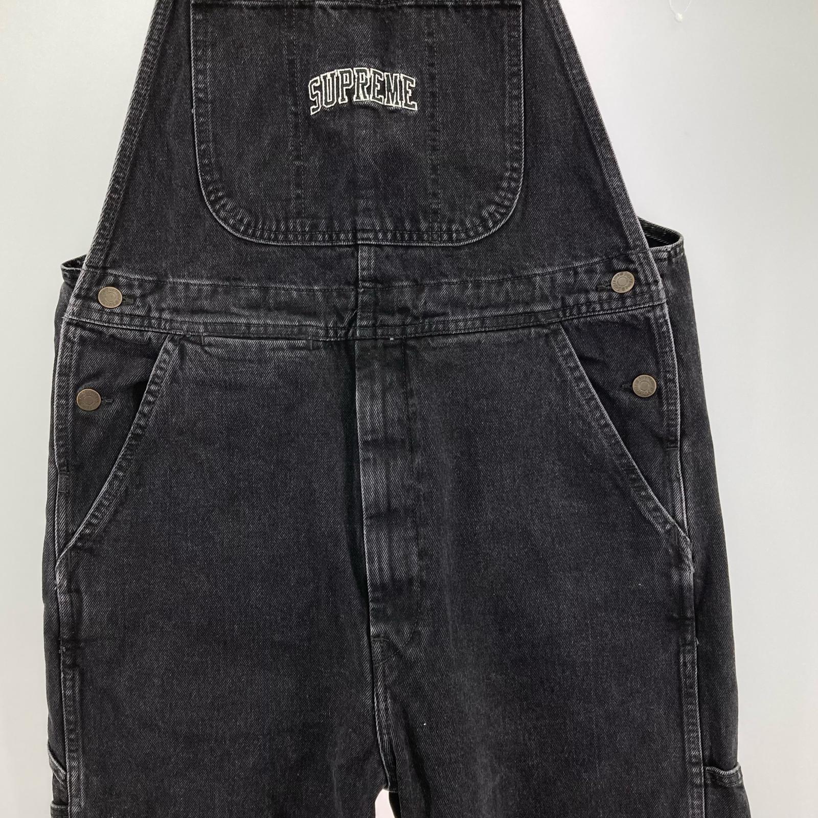 オーバーオール 22AW/Cargo Denim Overalls/M ブラック