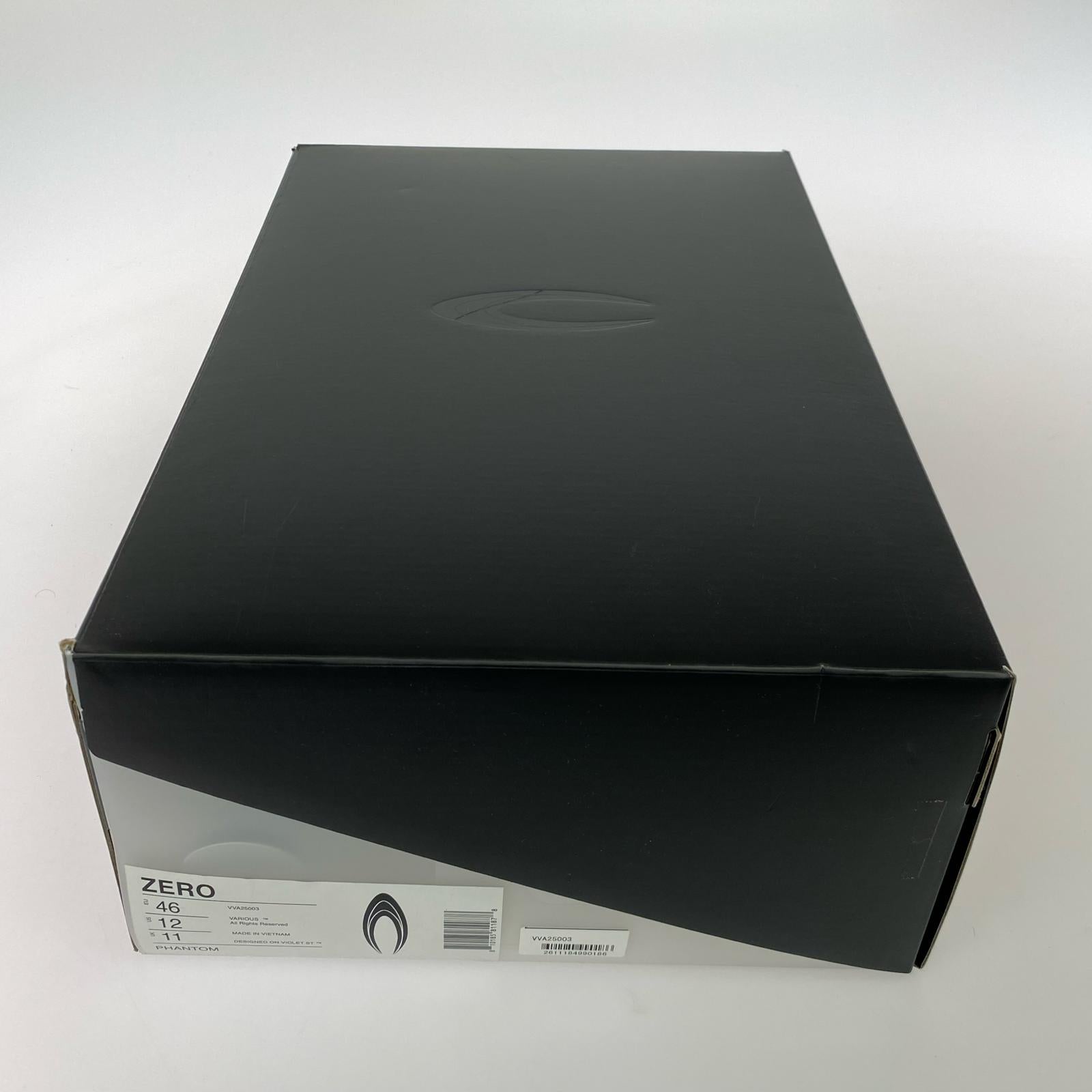 スニーカー VARIOUS 26SS ZERO BY VARIOUS PHANTOM 45 45 ブラック