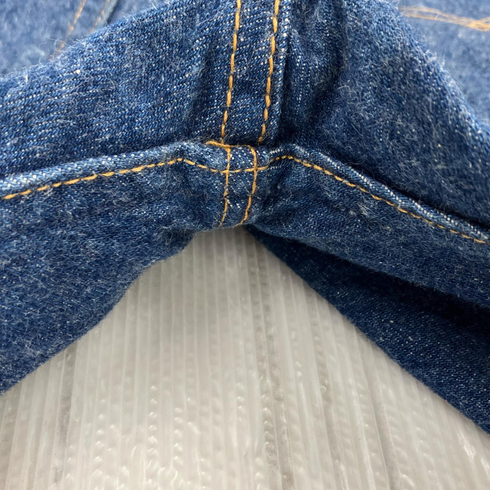 デニムパンツ ボタン裏552 USA製 501XX W31 31 ネイビー