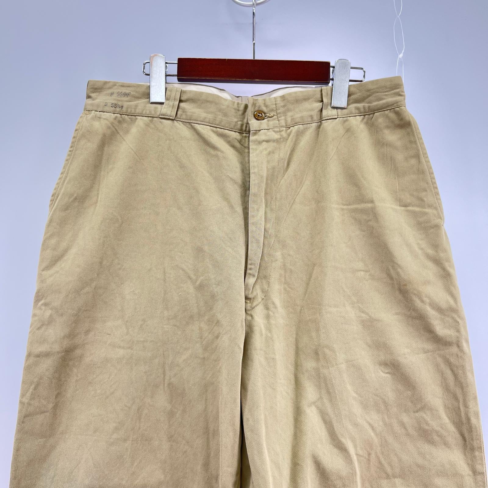 パンツ US ARMY 60s チノトラウザー Ｗ31 ベージュ