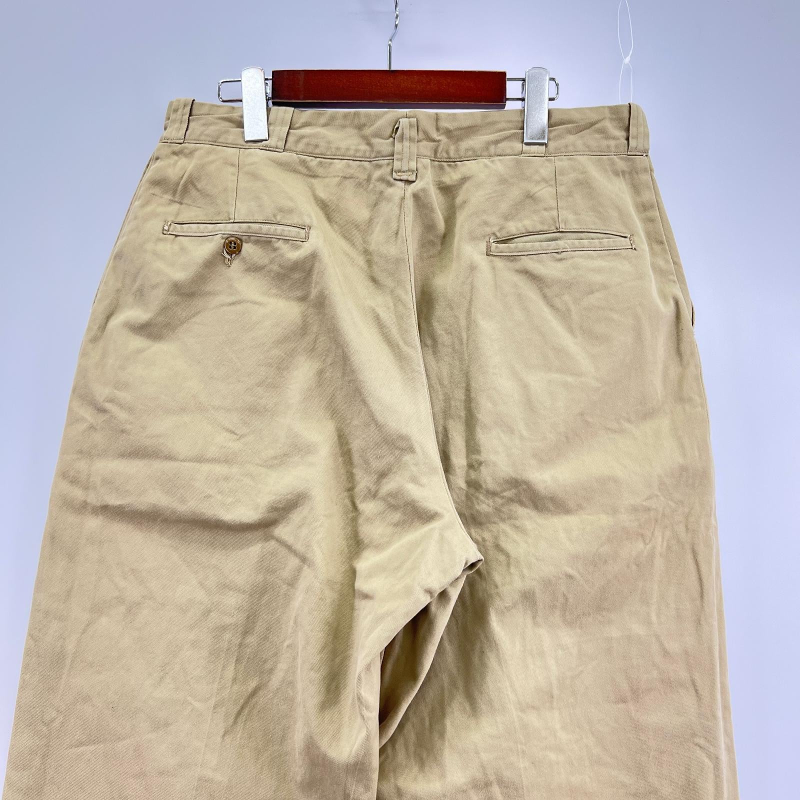 パンツ US ARMY 60s チノトラウザー Ｗ31 ベージュ
