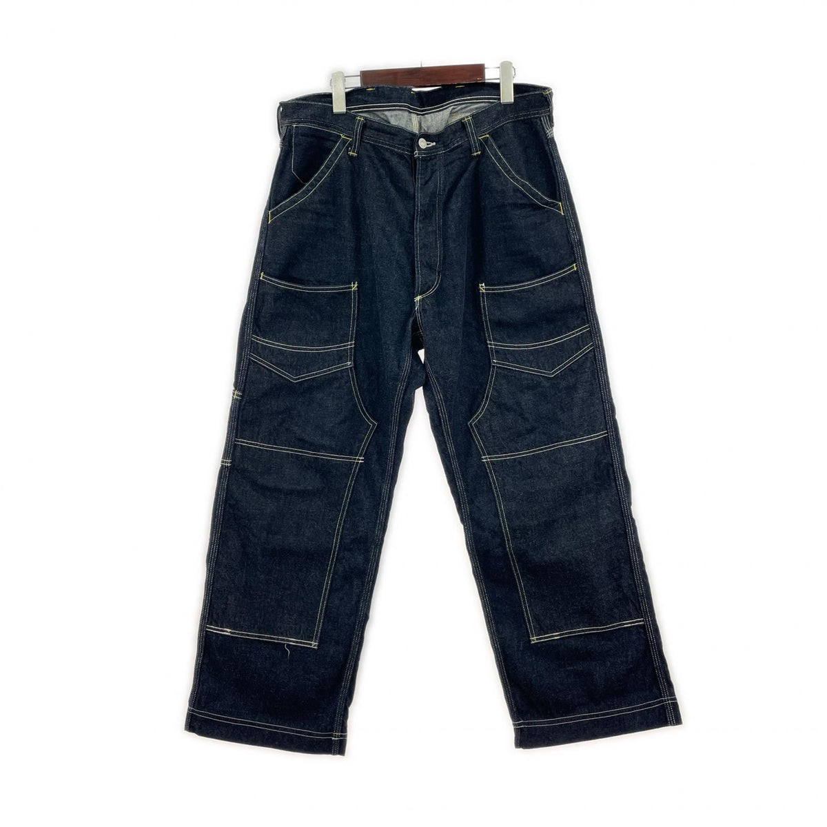 デニムパンツ DERRICKMAN OVERALLS 13.5oz 36 ネイビー