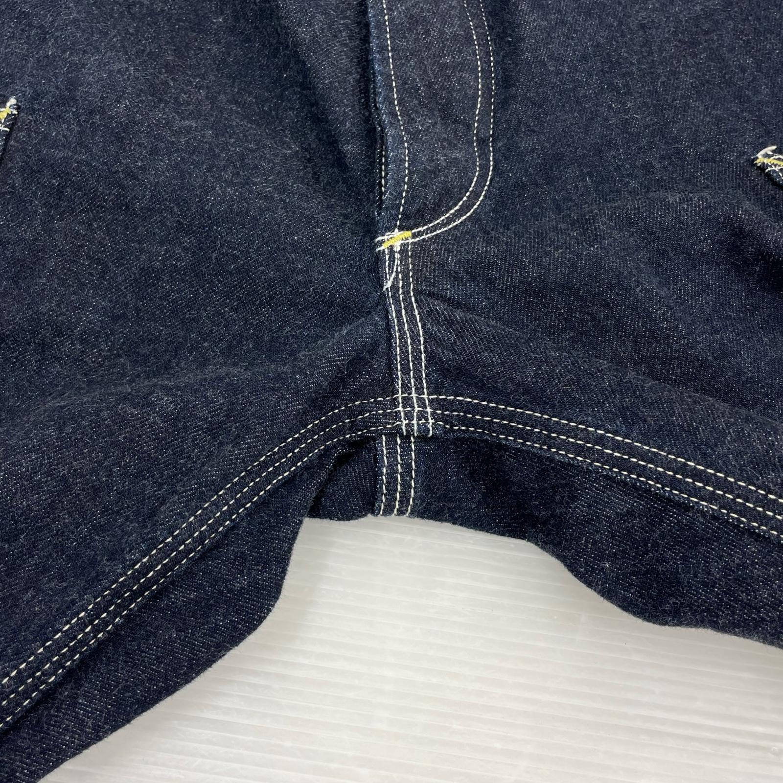デニムパンツ DERRICKMAN OVERALLS 13.5oz 36 ネイビー