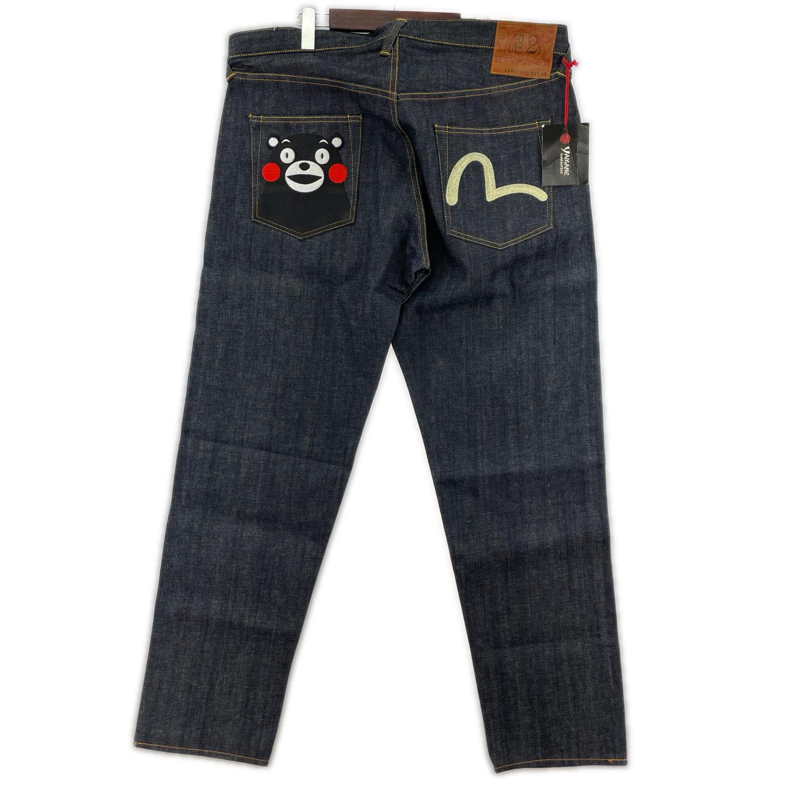 デニムパンツ No.2 Lot.2000T くまモン W42 ブルー