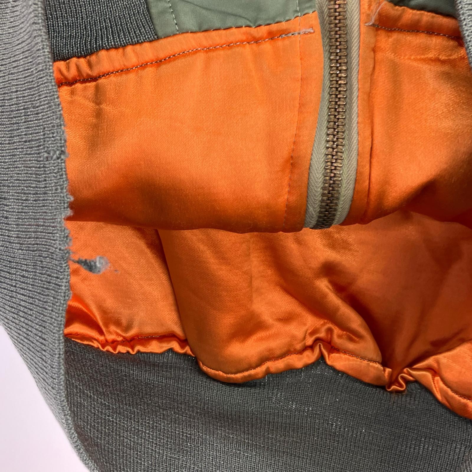 ミリタリージャケット 60s 米軍実物 61年会計 SKYLINE CLOTHING社 L-2B (Ｍ) M カーキ