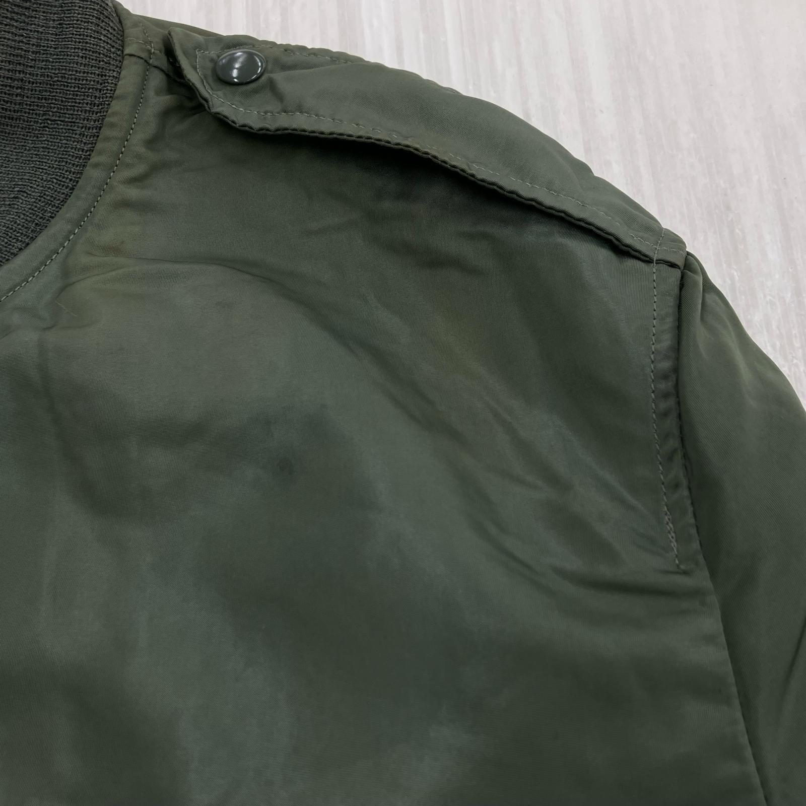 ミリタリージャケット 60s 米軍実物 61年会計 SKYLINE CLOTHING社 L-2B (Ｍ) M カーキ