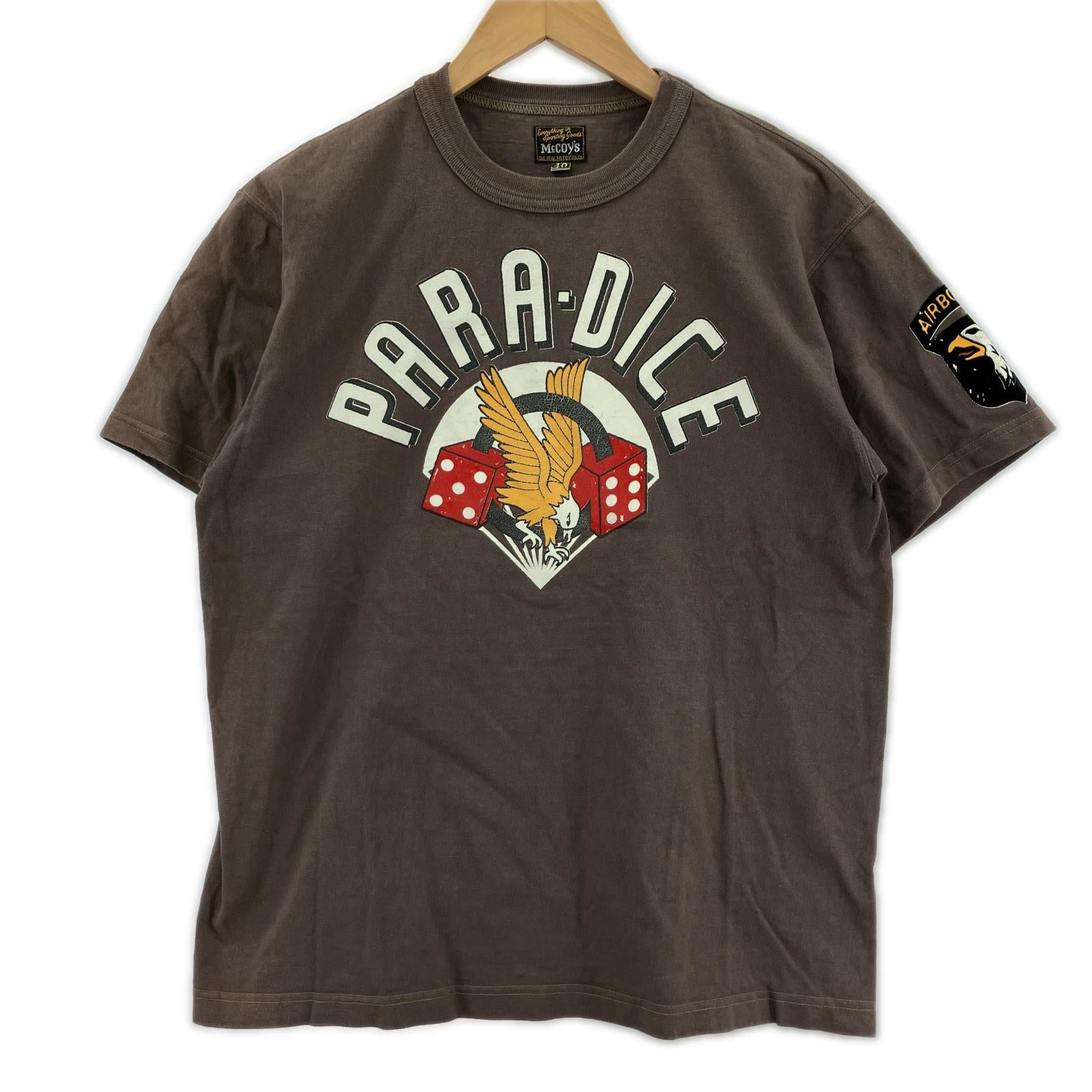 半袖Ｔシャツ オレンジ Tシャツ M ブラウン