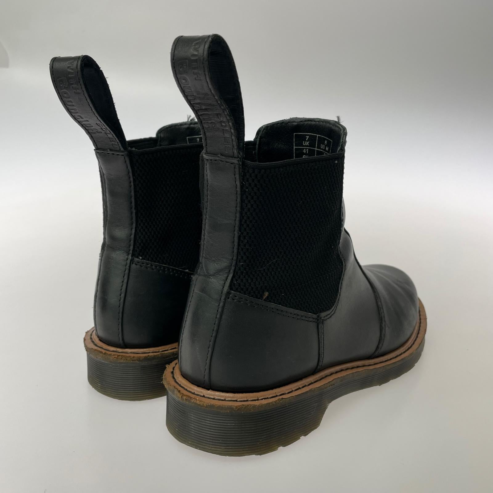 ブーツ HARDY サイドゴアブーツ　黒　UK7 25.5cm (US7 1/2 UK7 EU41) ブラック