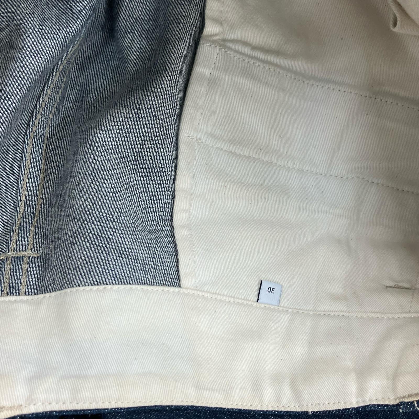 デニムパンツ ワークパンツ インディゴ 30