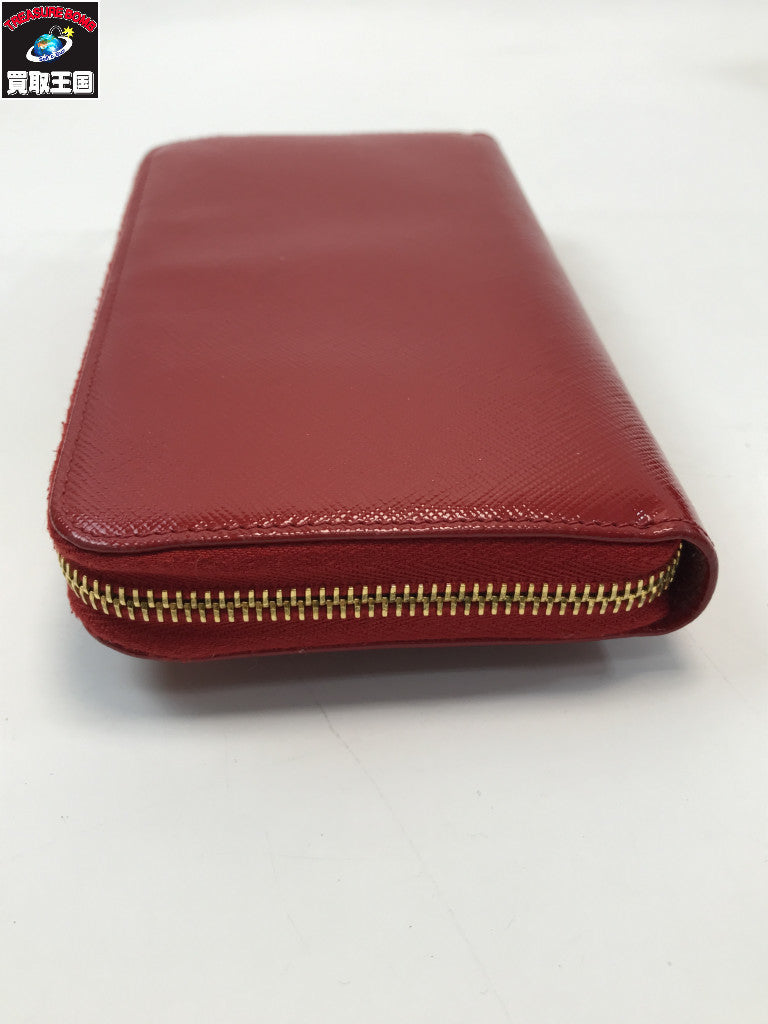 PRADA/ラウンドファスナー/財布