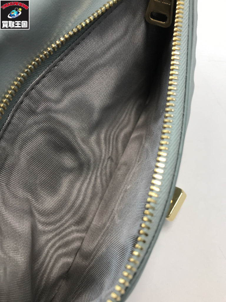 miumiu/ロゴ/レザー/財布