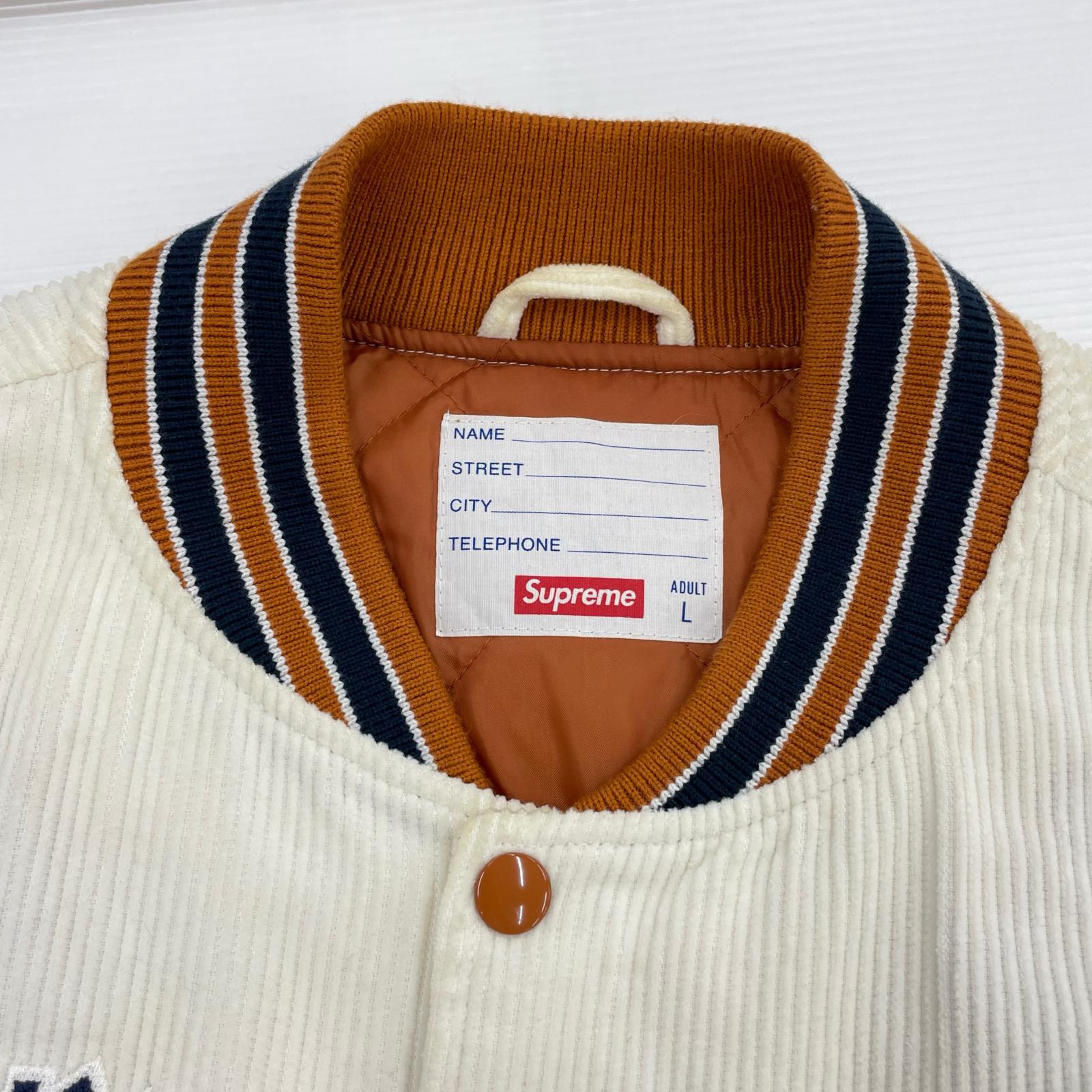 ジャケット old english 18ss corduroy jacket L ホワイト
