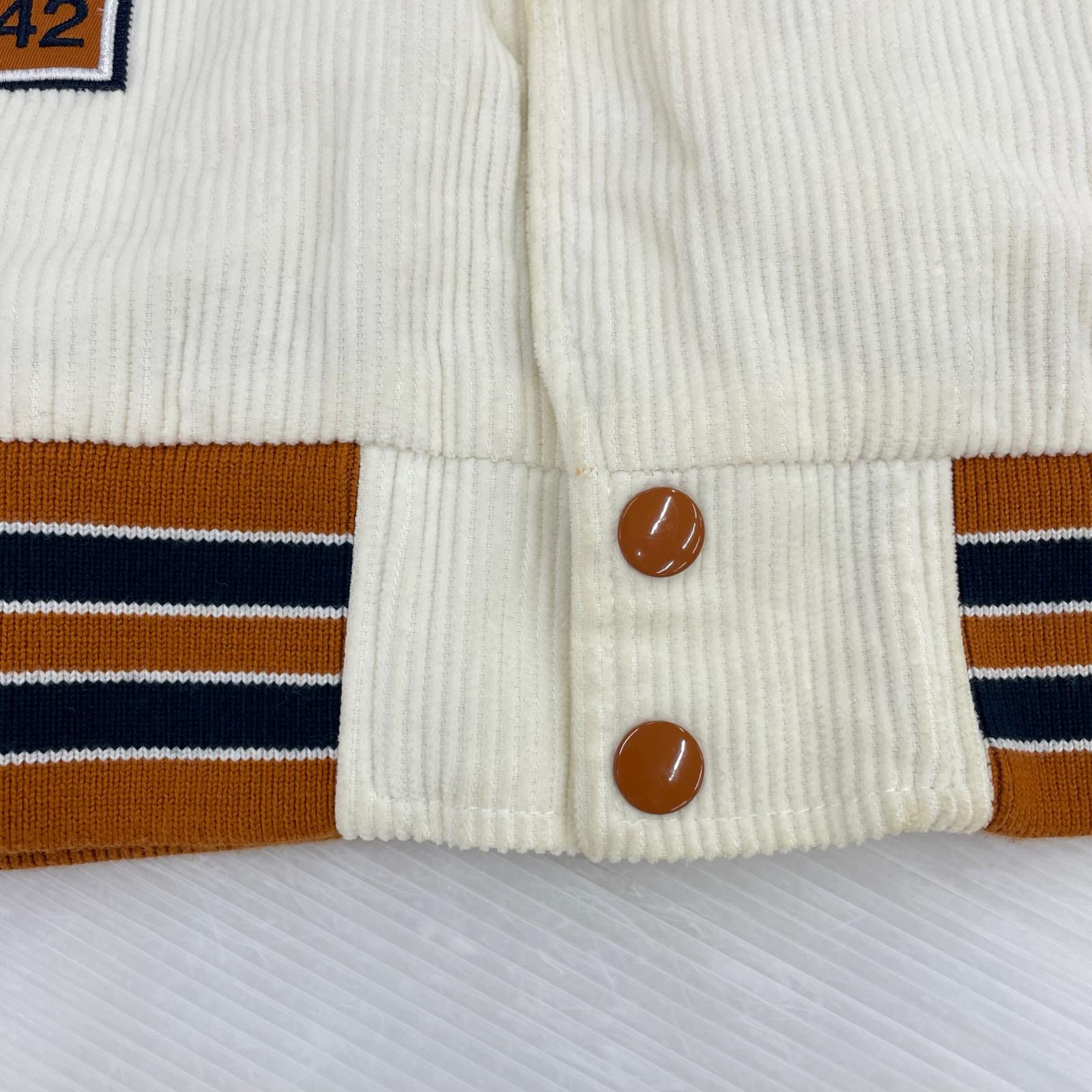 ジャケット old english 18ss corduroy jacket L ホワイト