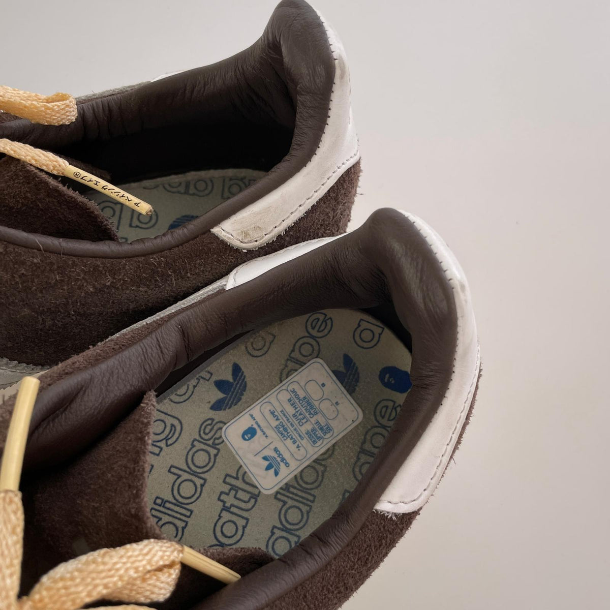 スニーカー × A BATHING APE Campus 80s Brown 27.5cm (US9 1/2 UK9 EU45) ブラウン