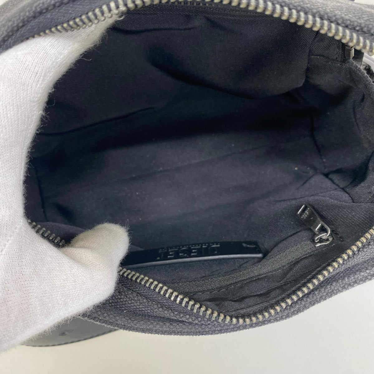 ショルダーバッグ DENIM CANVAS ブラック