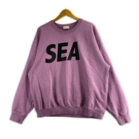 スウェット WIND AND SEA 22AW SEA CREW NECK クルーネックスウェット L パープル L パープル