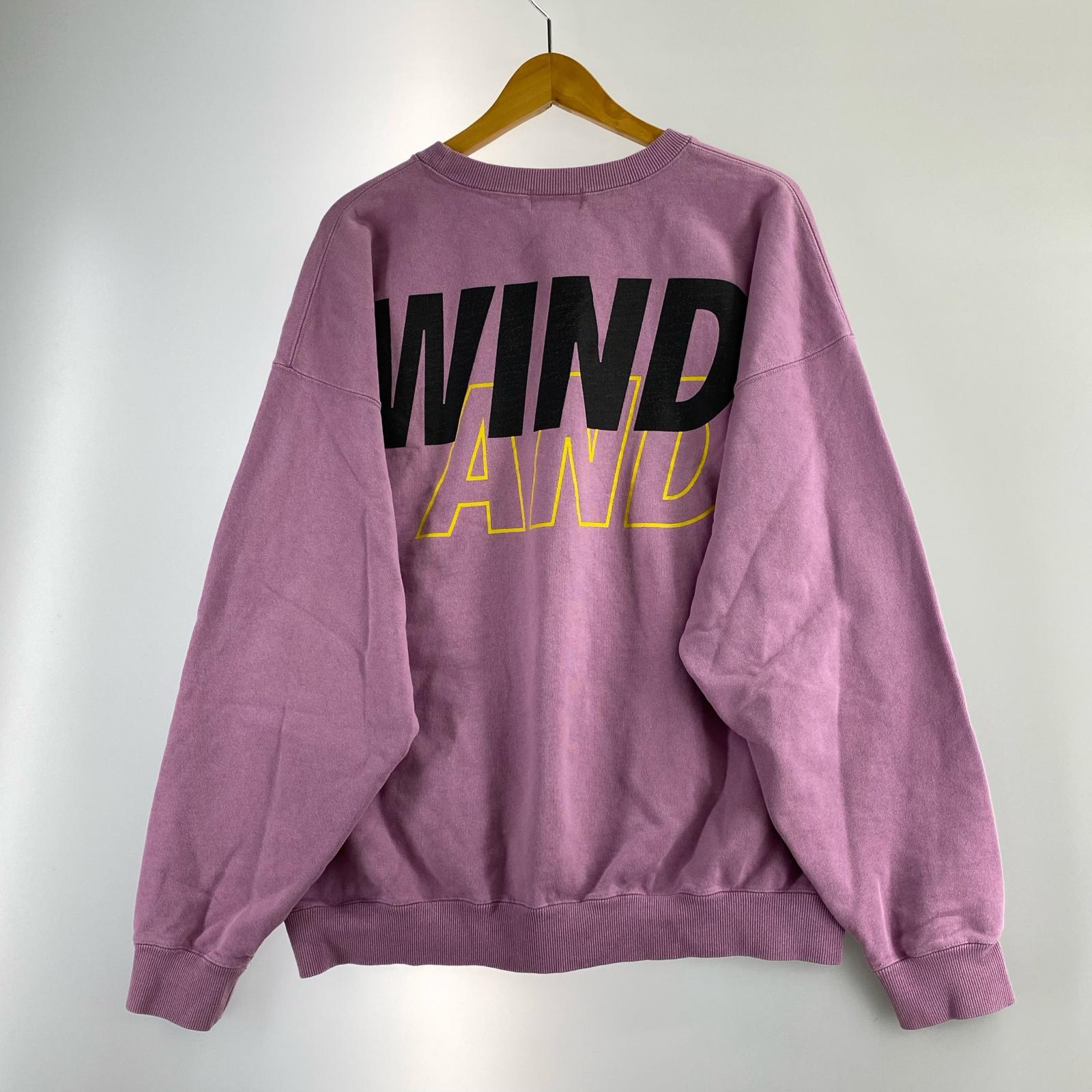スウェット WIND AND SEA 22AW SEA CREW NECK クルーネックスウェット L パープル L パープル